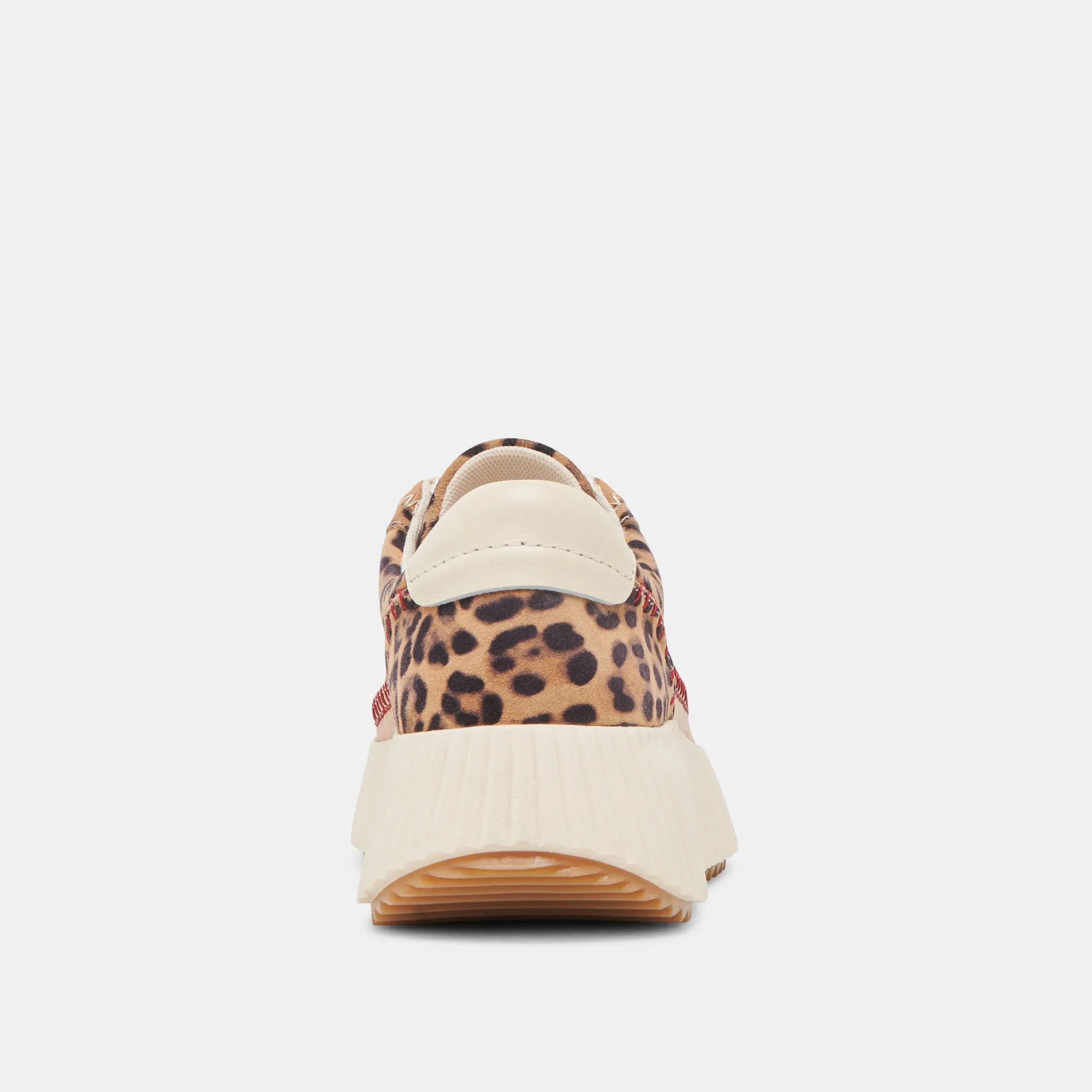 DOLEN SNEAKERS DAIM LÉOPARD