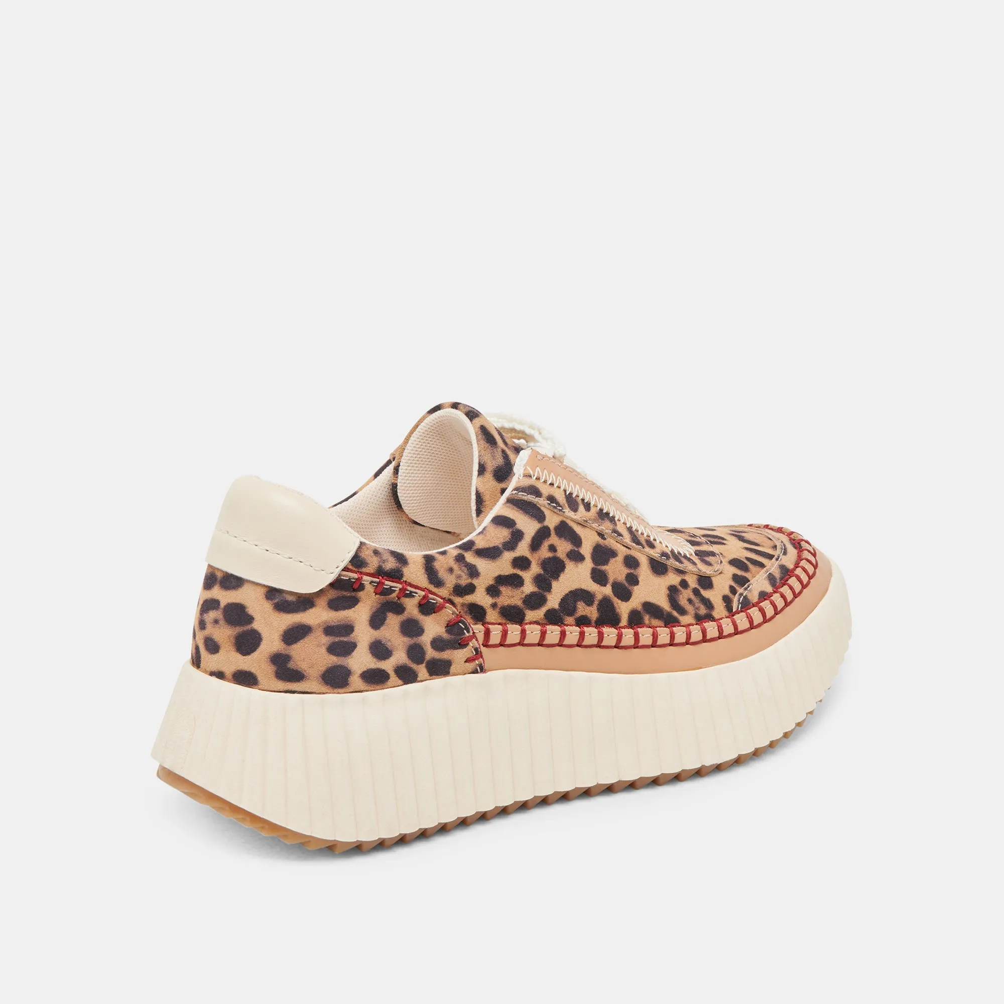 DOLEN SNEAKERS DAIM LÉOPARD
