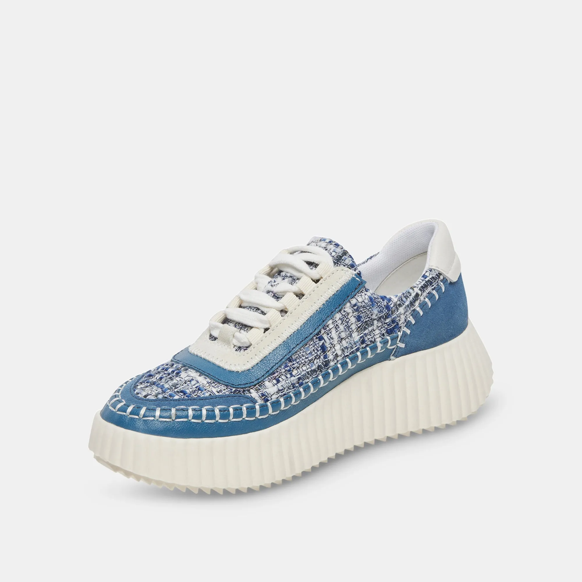 DOLEN SNEAKERS NAVY MULTI TISSÉ