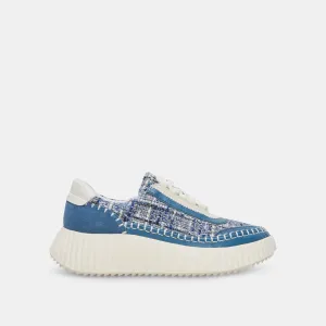 DOLEN SNEAKERS NAVY MULTI TISSÉ
