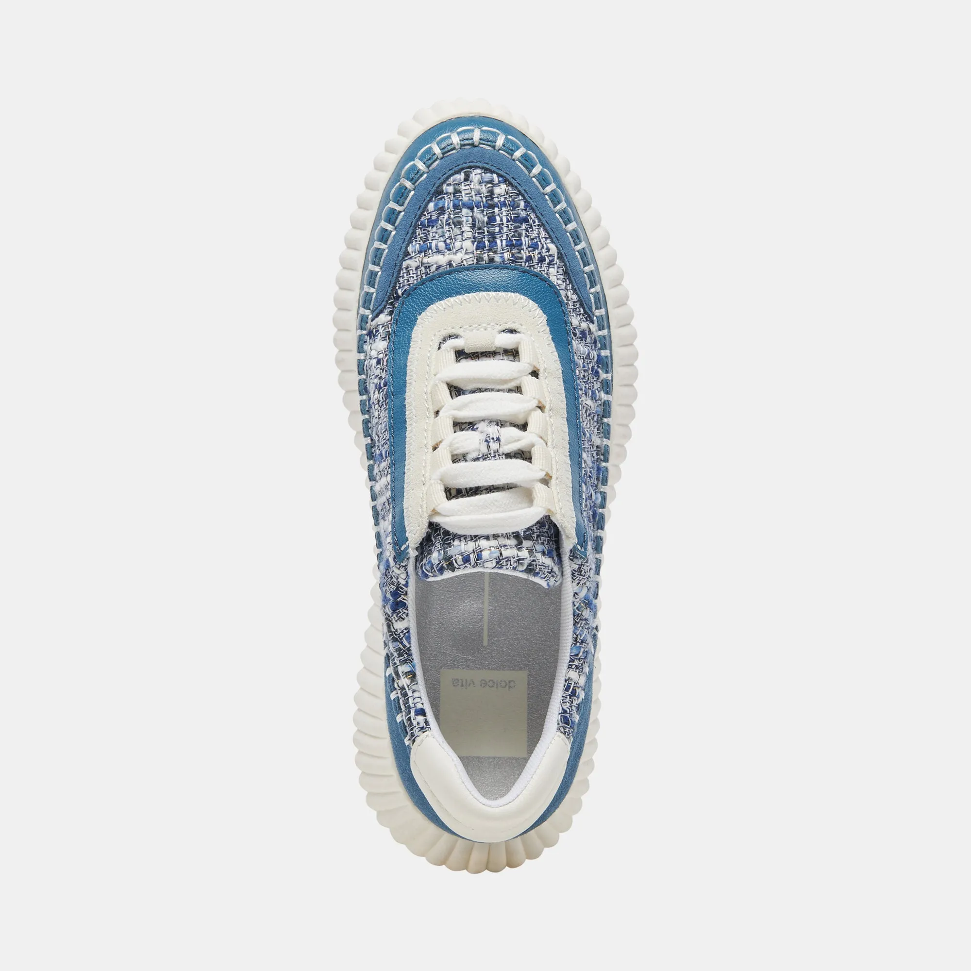 DOLEN SNEAKERS NAVY MULTI TISSÉ