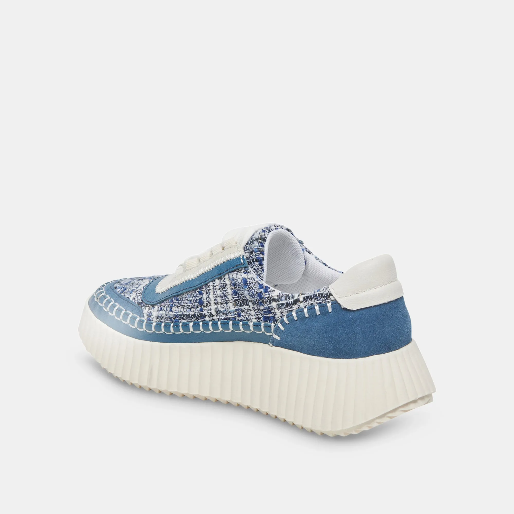 DOLEN SNEAKERS NAVY MULTI TISSÉ
