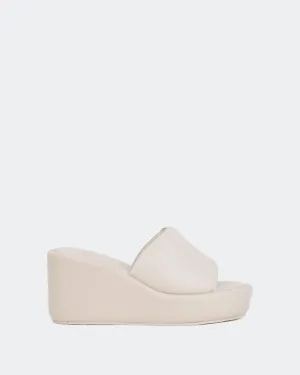 Dolores Cuir Blanc Cassé