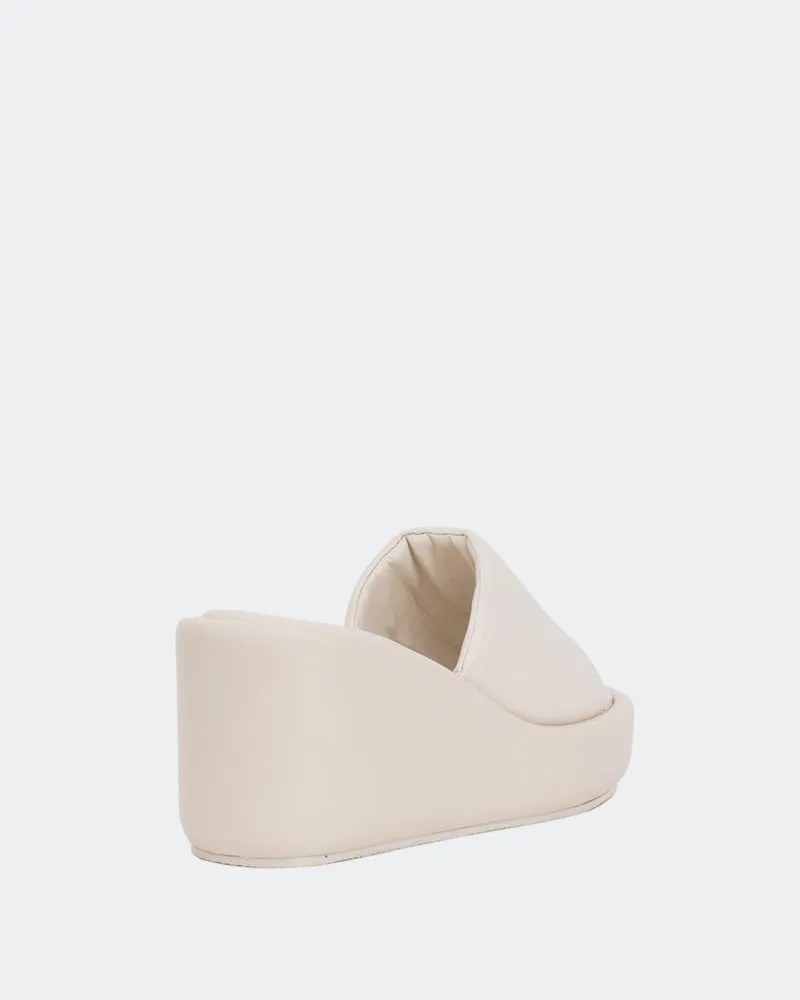 Dolores Cuir Blanc Cassé