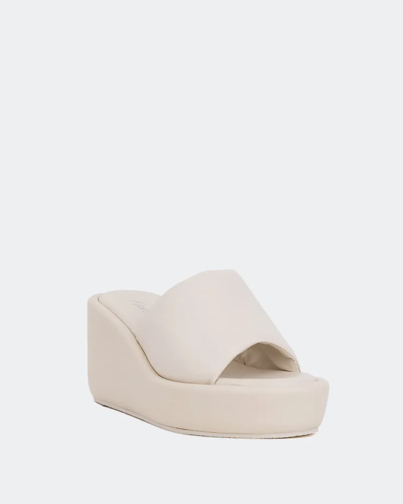 Dolores Cuir Blanc Cassé