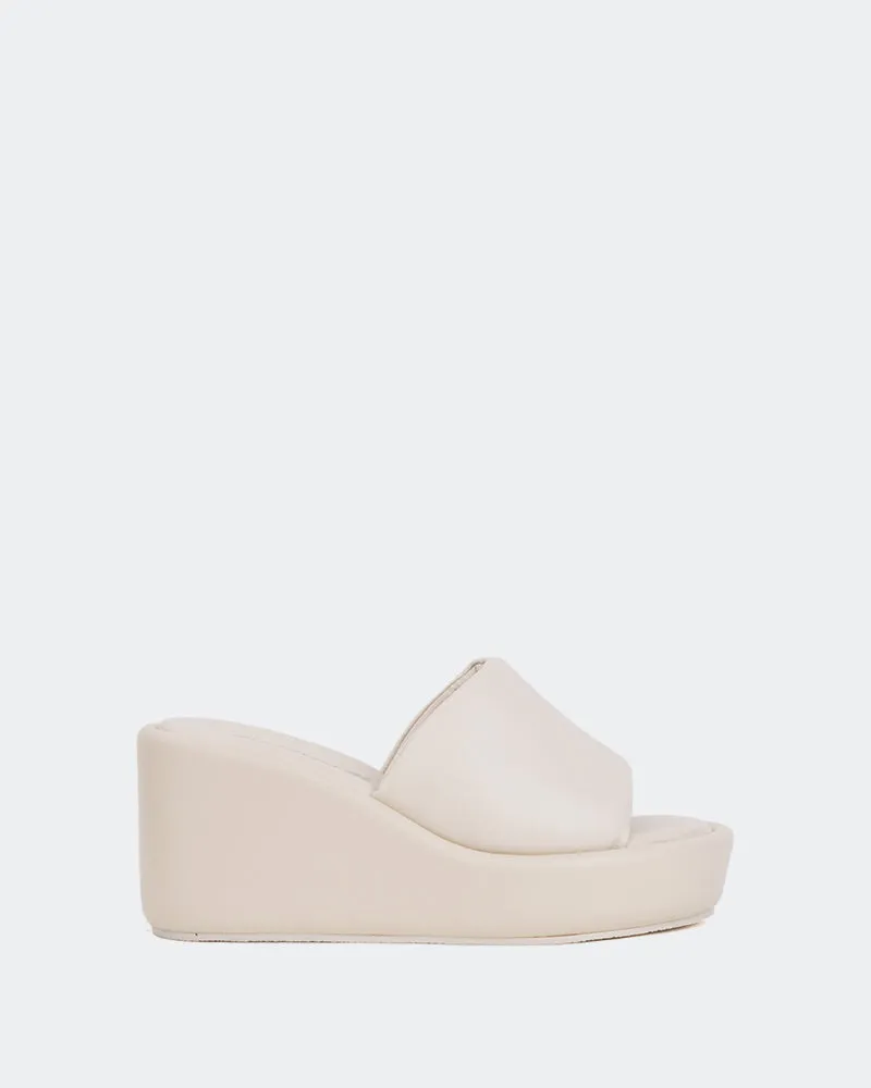 Dolores Cuir Blanc Cassé
