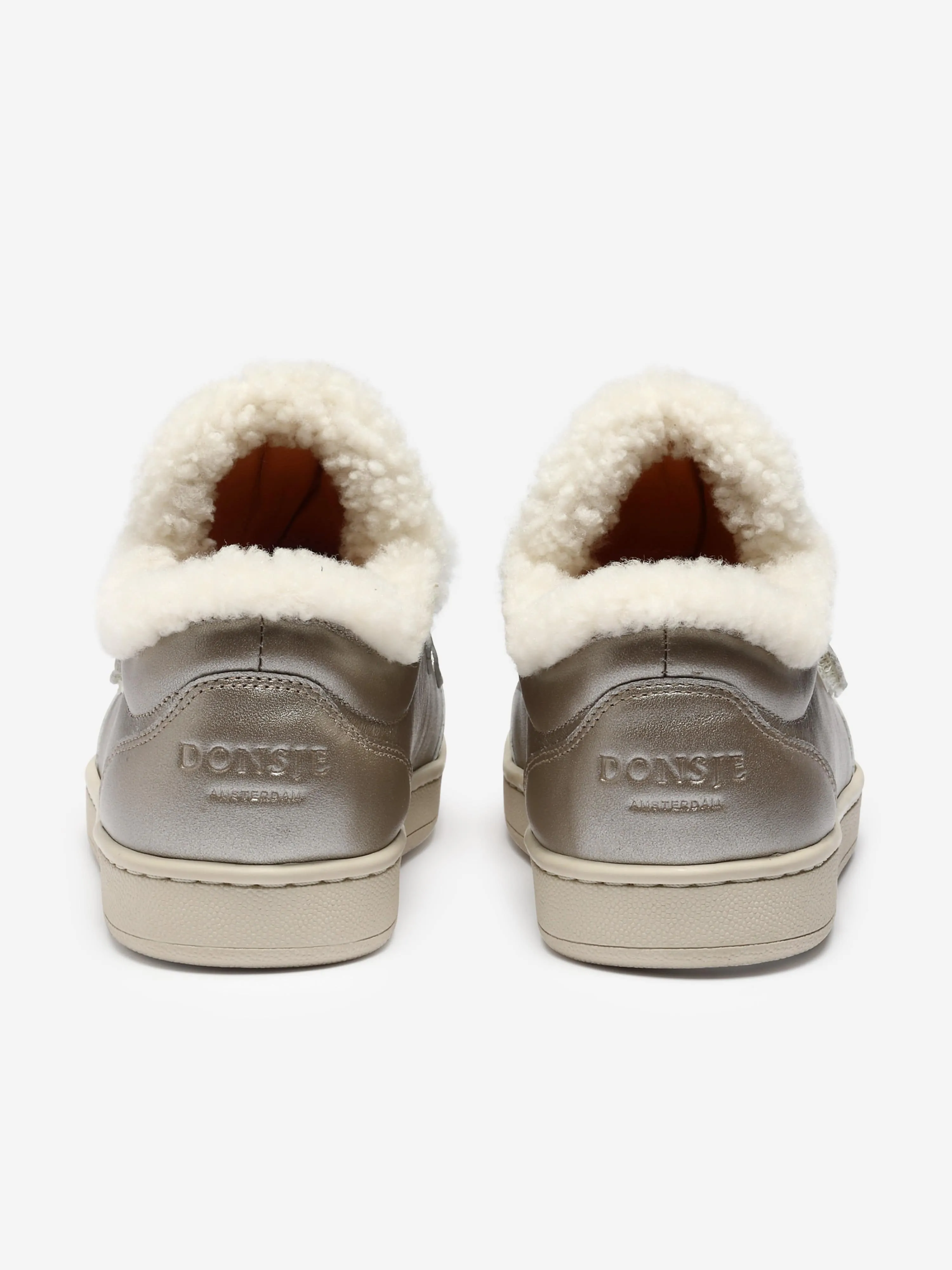 Donsje Baskets Hanzell pour Filles en Argent