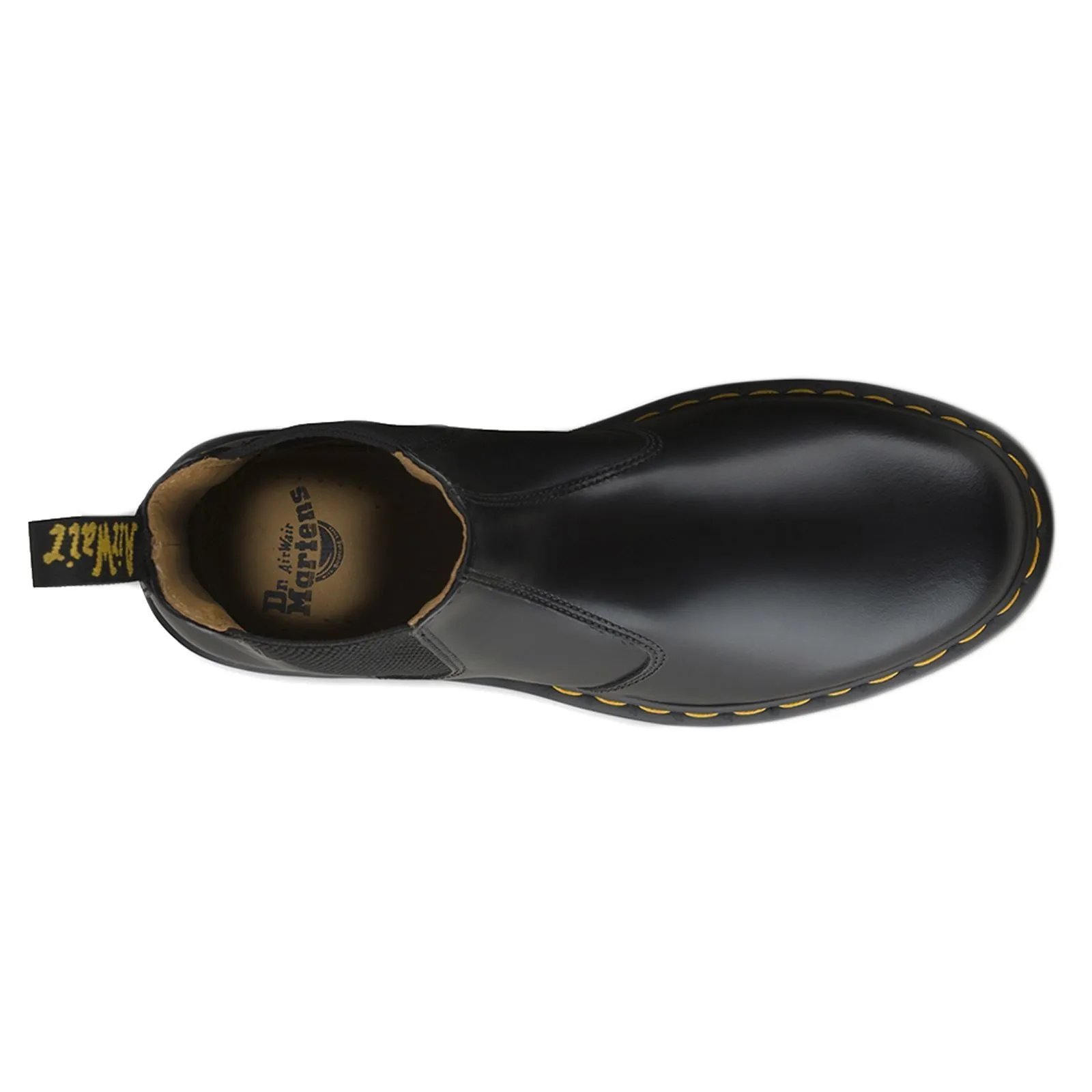 Bottes Chelsea unisex Dr. Martens 2976 en cuir lisse