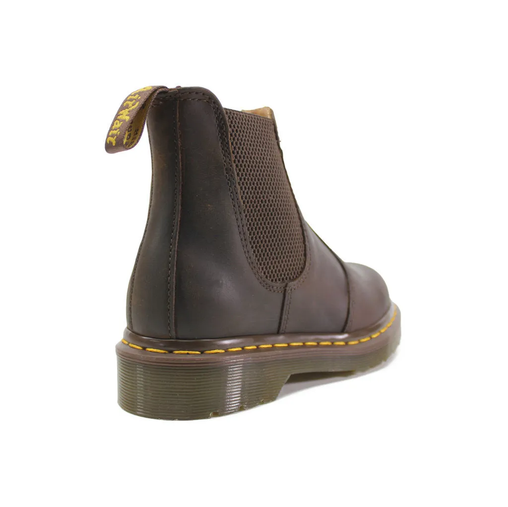 Bottes Chelsea unisex Dr. Martens 2976 Ys en cuir Crazyhorse