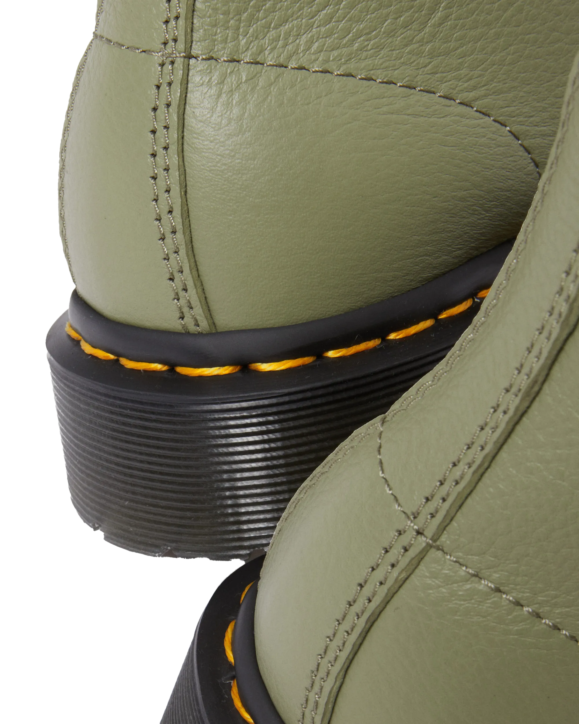 Dr Martens Chaussures 1460 Pascal Virginia Boost en Olive Sourde
