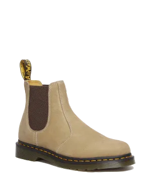 Bottes Dr Martens 2976 en daim Nubuck vieilli couleur Savannah Tan