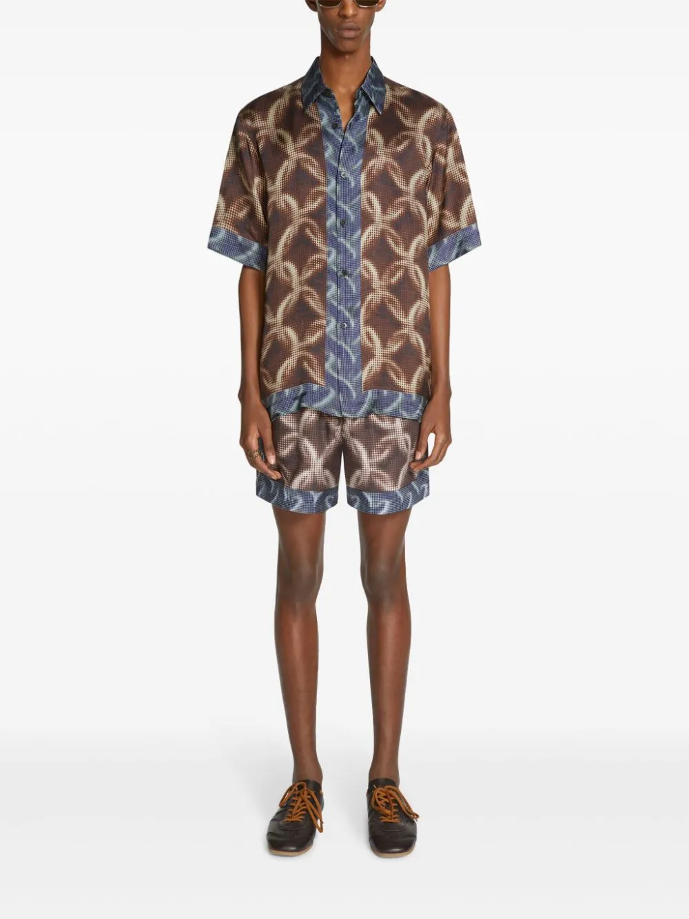 DRIES VAN NOTEN - Chemise pour hommes Classique Vêtements_dries-van-noten