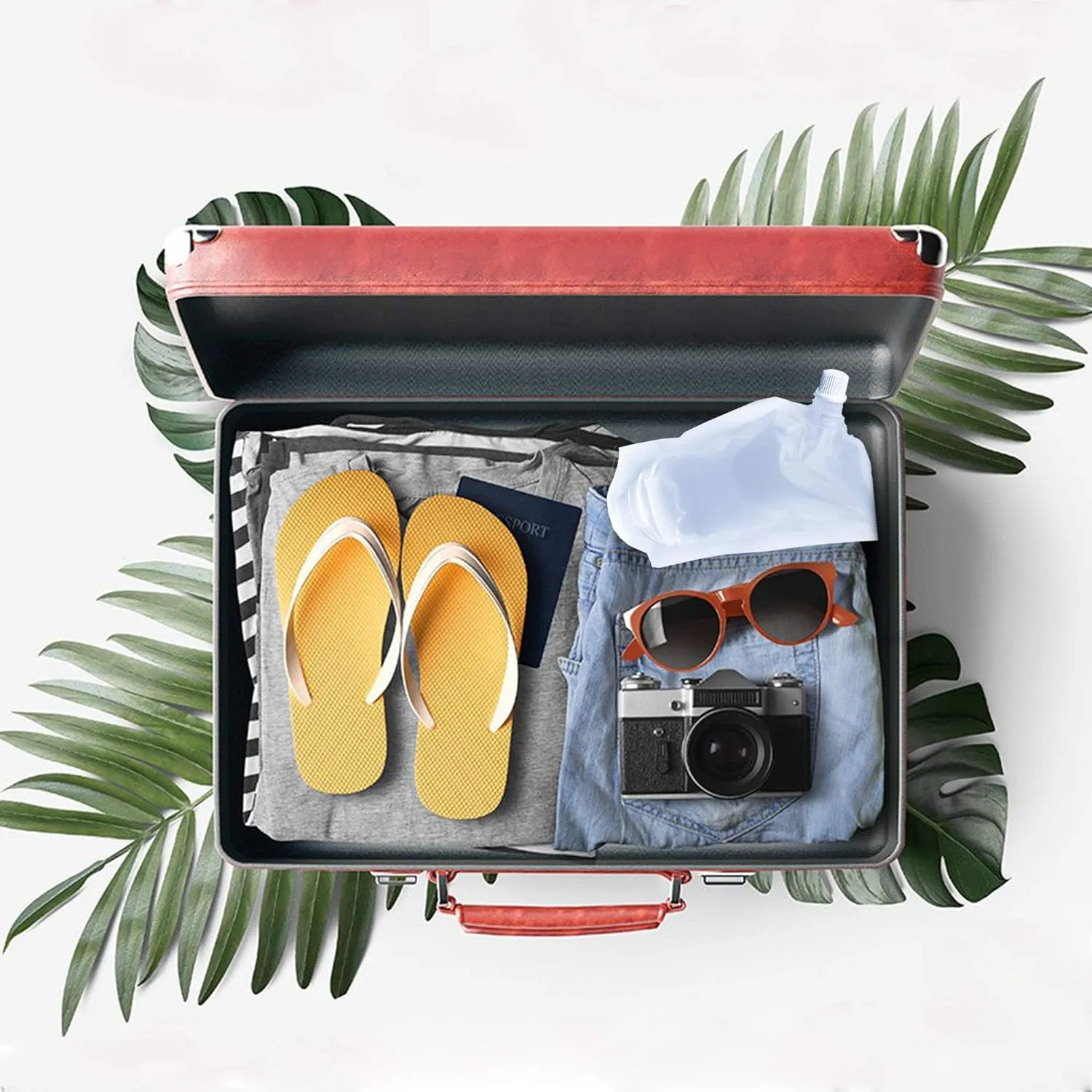 Gourde en Plastique Facile à Utiliser - Poches à Boisson pour Festivals chaussures ecco
