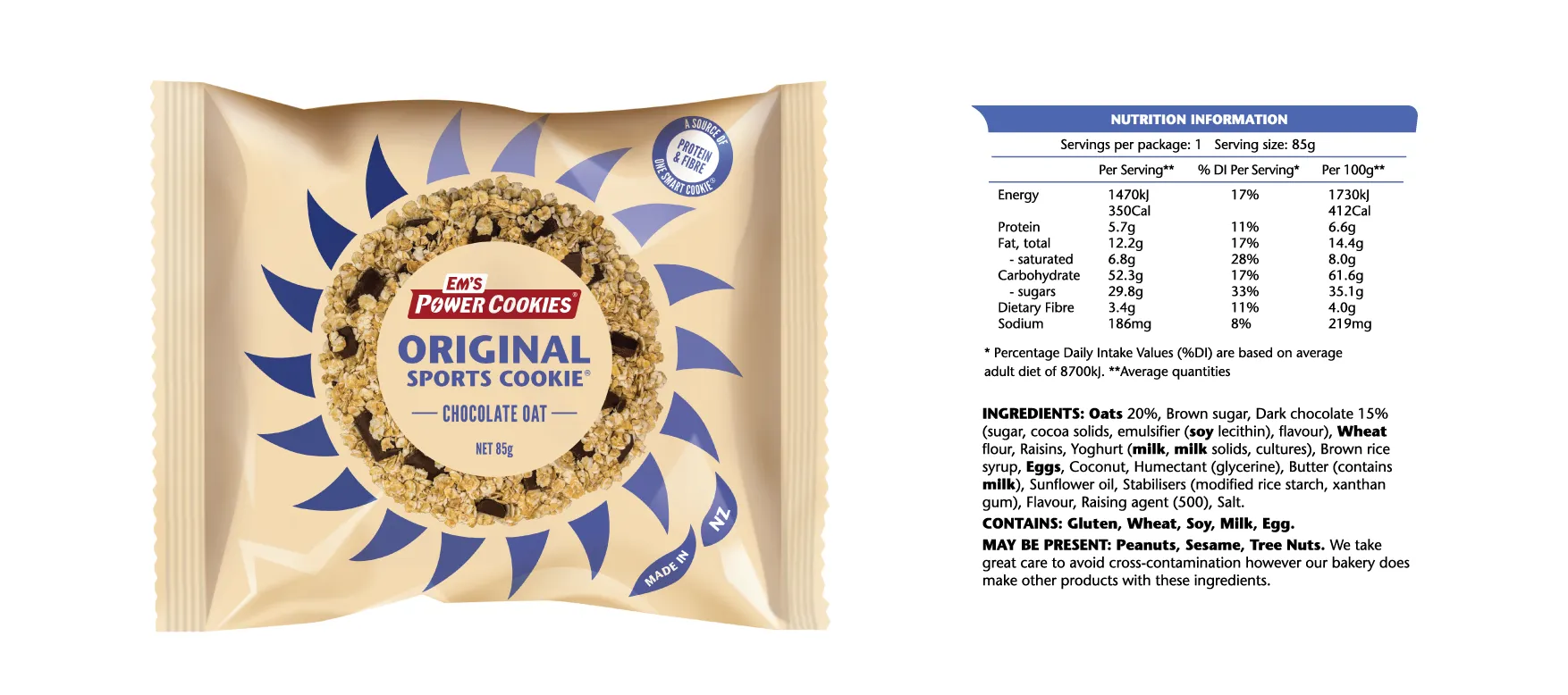 Cookie Sport d'Em