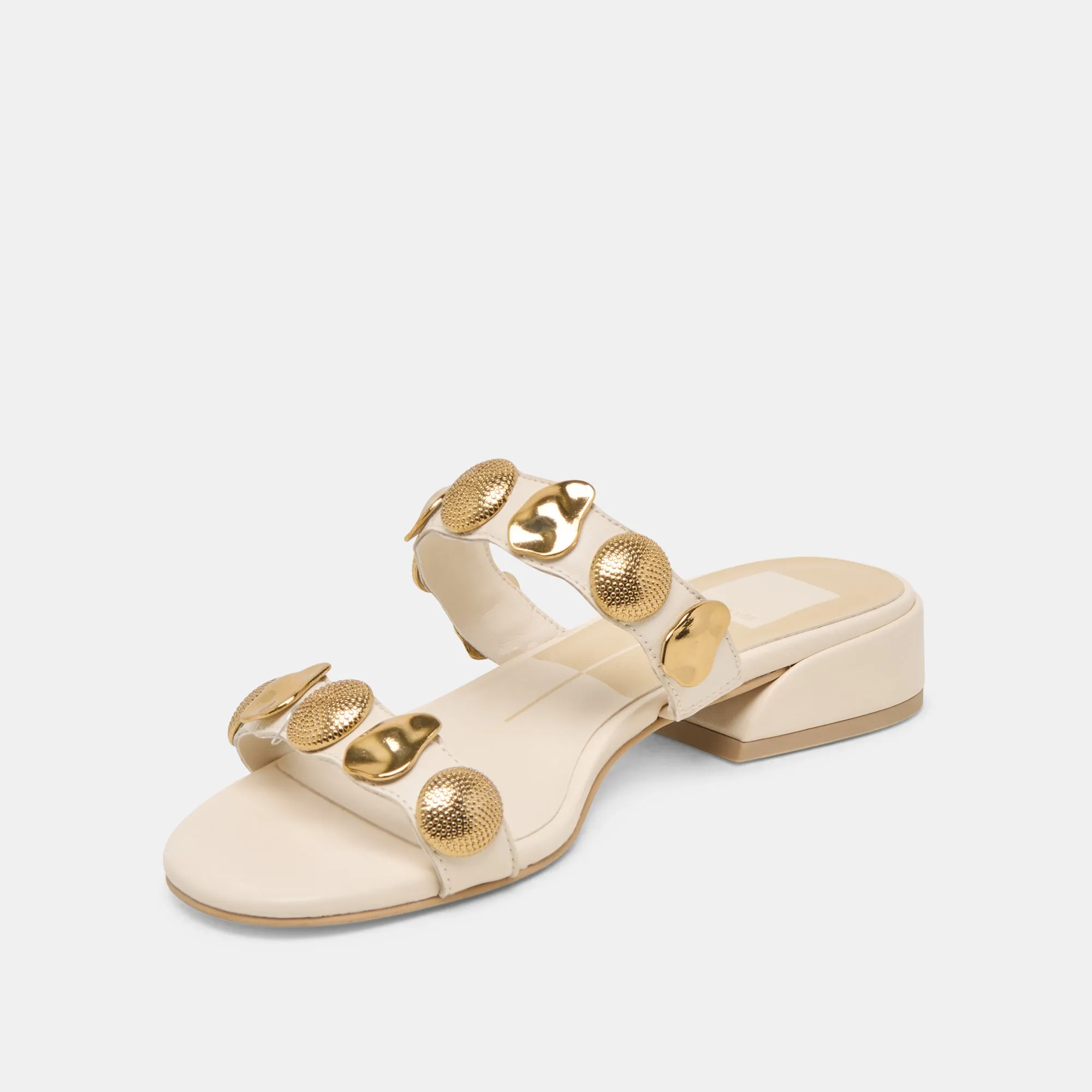 SANDALES FARROW CUIR CRÈME
