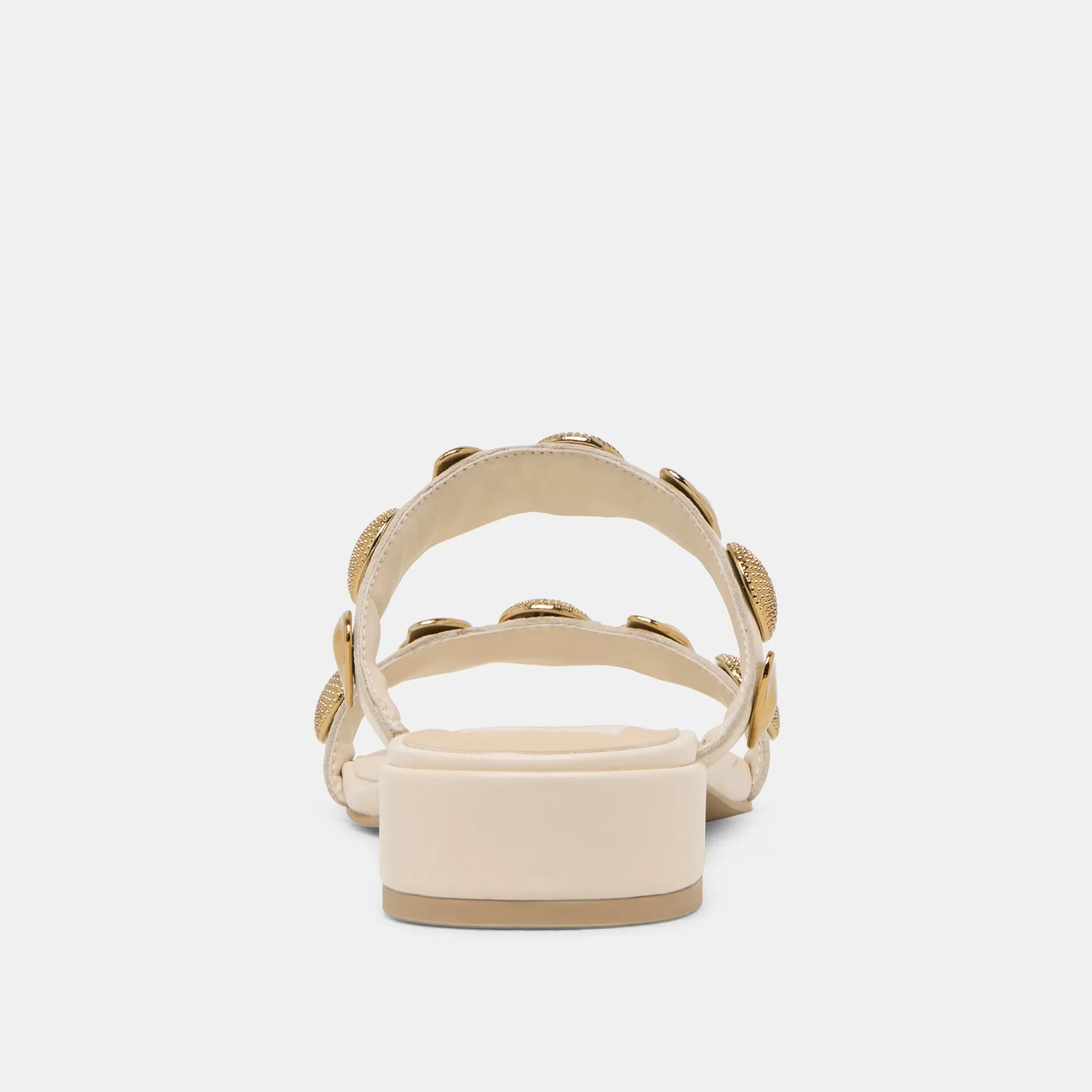 SANDALES FARROW CUIR CRÈME