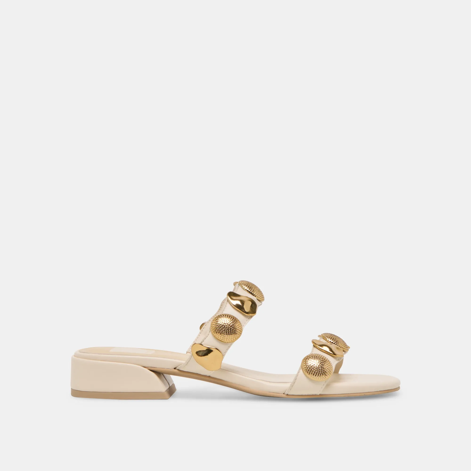 SANDALES FARROW CUIR CRÈME