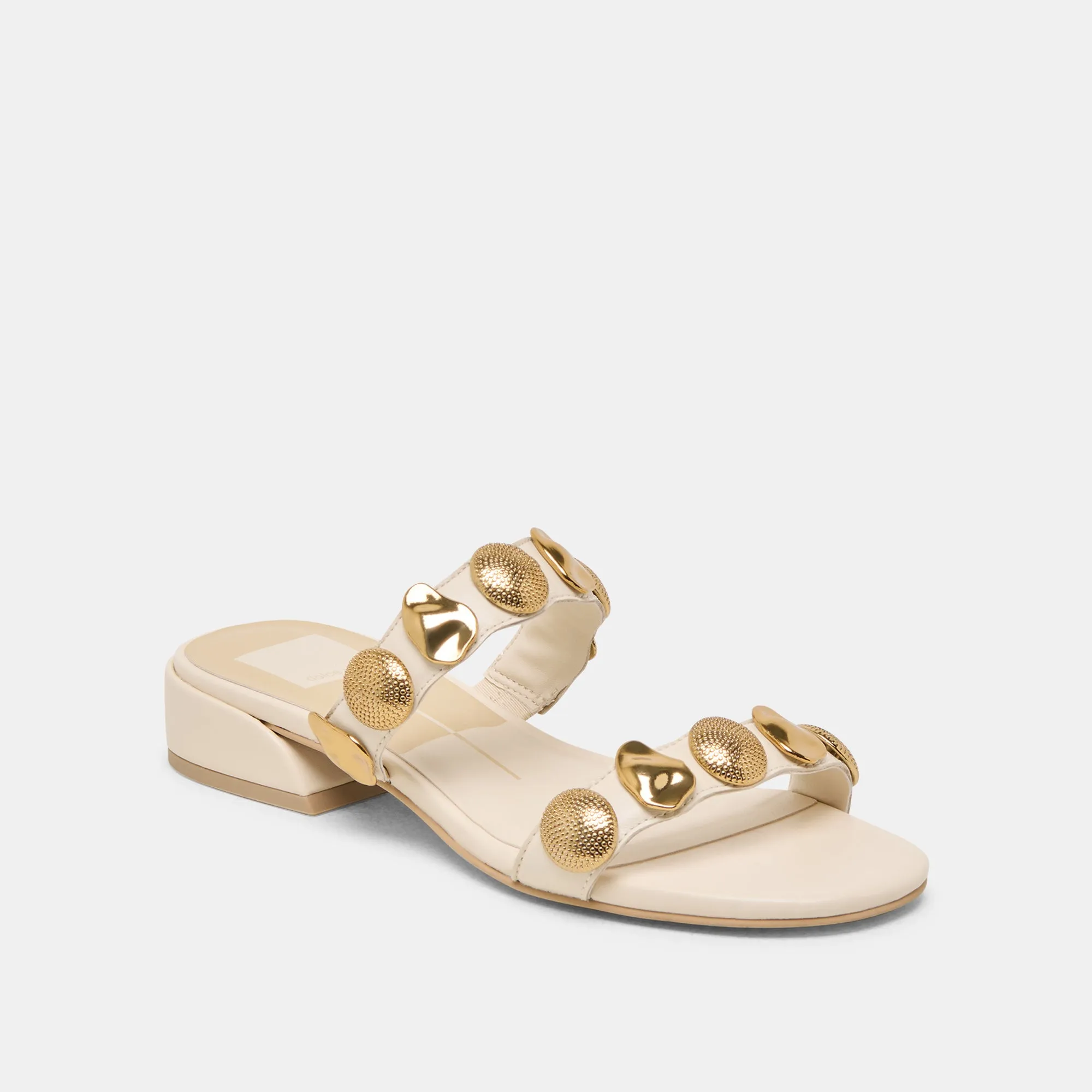 SANDALES FARROW CUIR CRÈME