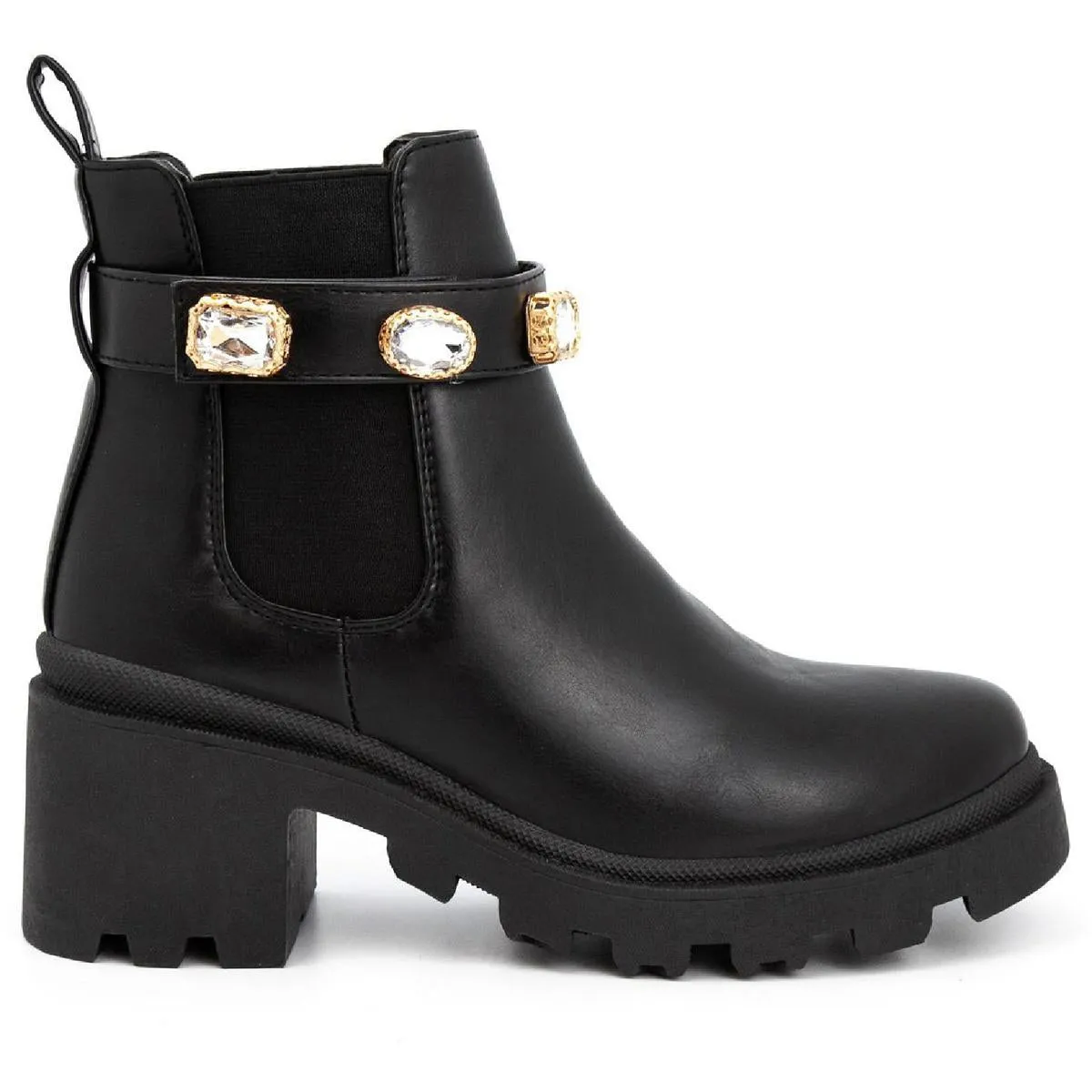 Bottines préférées pour femmes à scratch avec strass - Chaussures ECCO