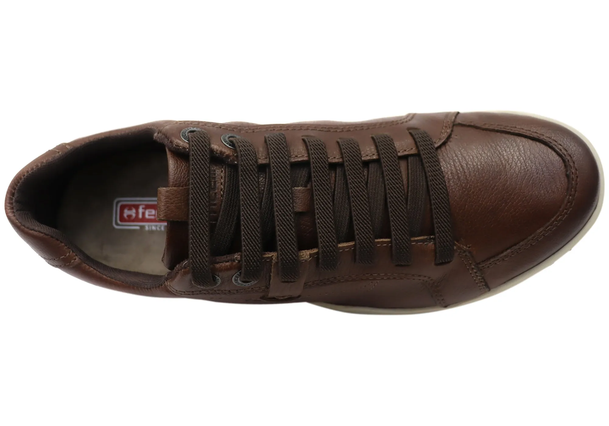 Ferricelli Cortes Chaussures Décontractées Brésiliennes en Cuir Souple à Enfiler pour Homme Ferricelli