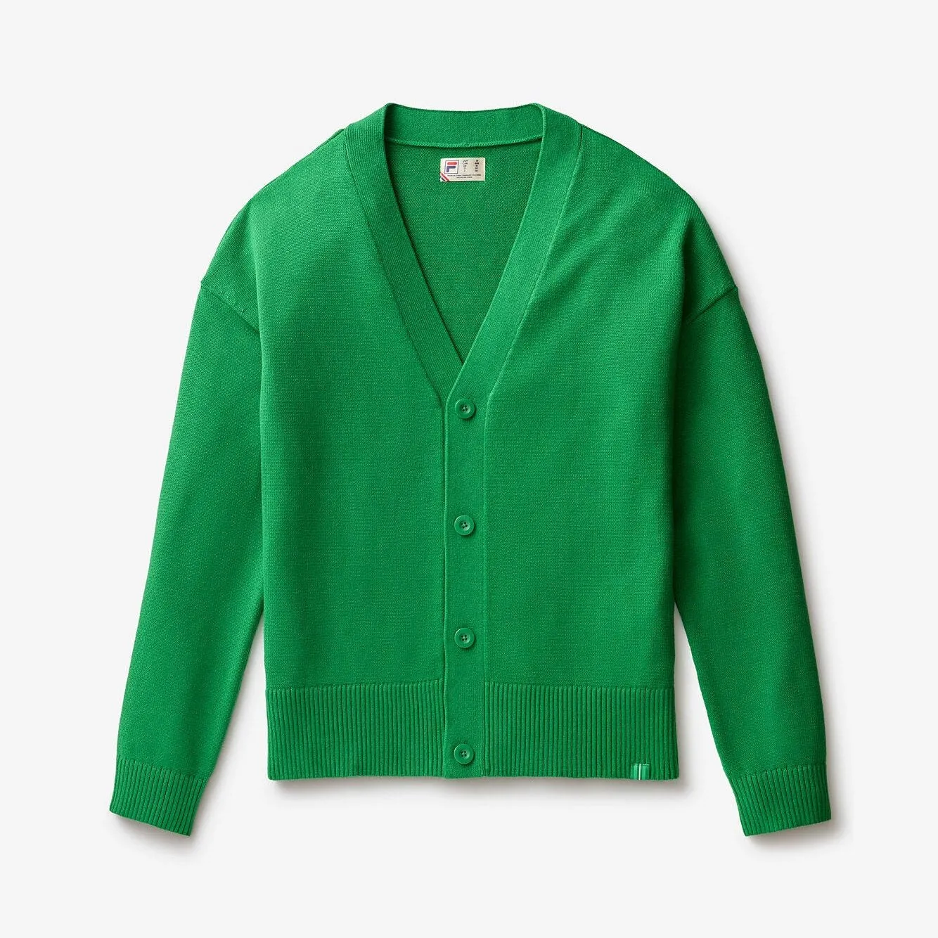 Fila Cardigan de base - Vêtements Amazon Green pour Hommes Fila