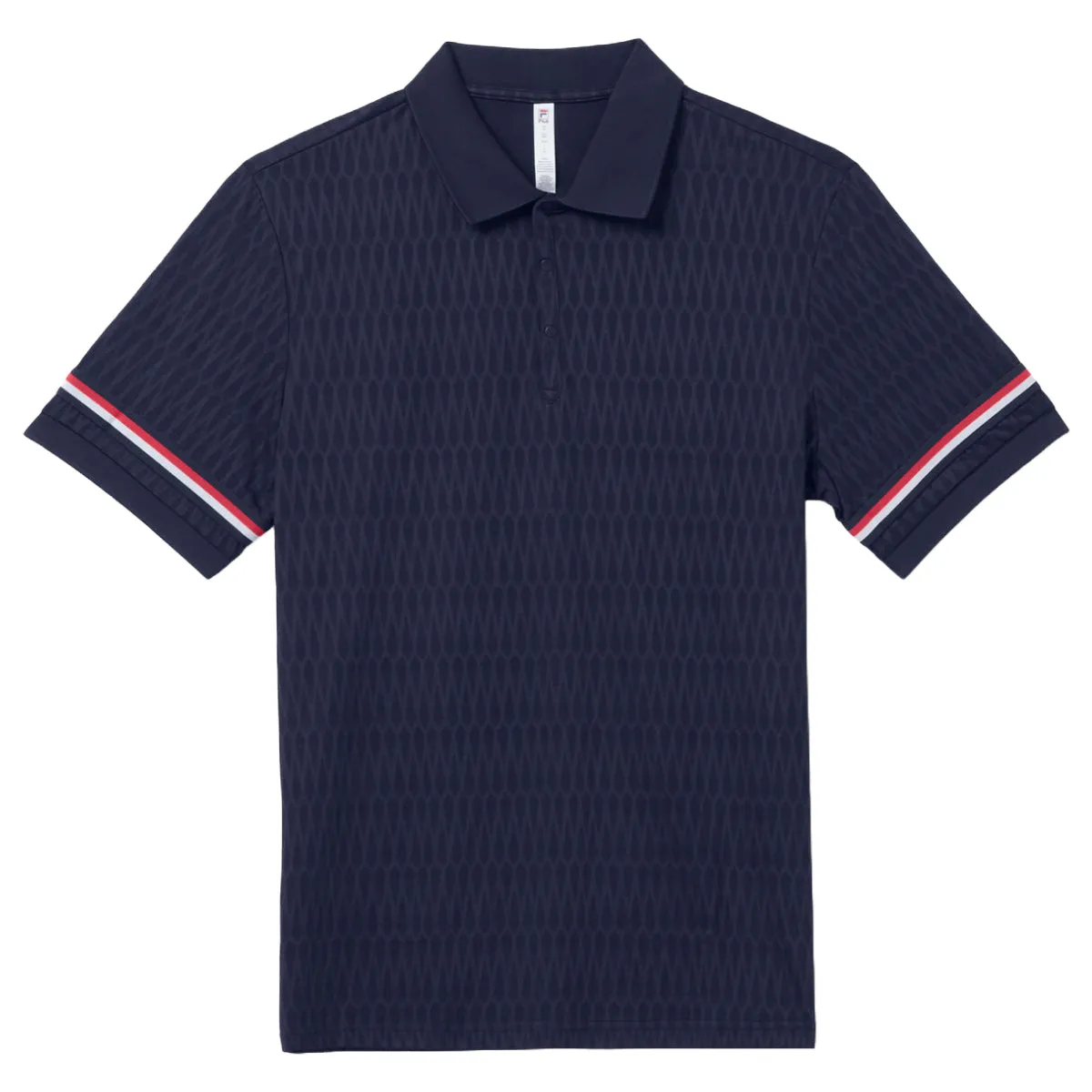 Polo Jacquard Essential Homme Fila - 412 Vêtements Fila Homme