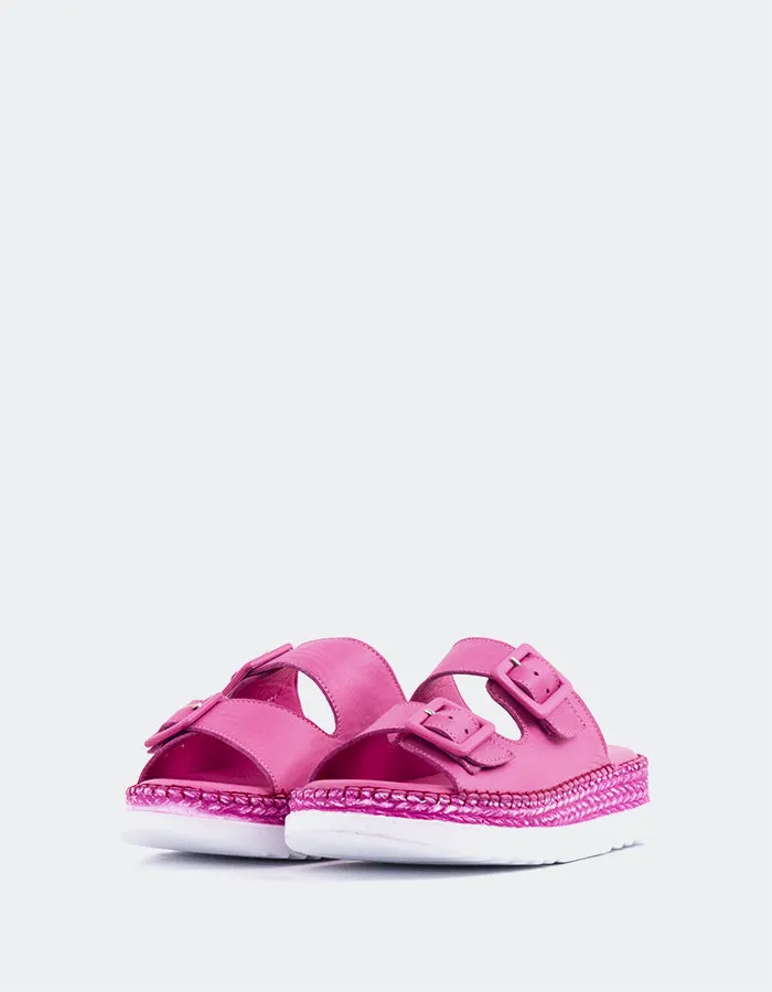Fitzroy Cuir Fuchsia