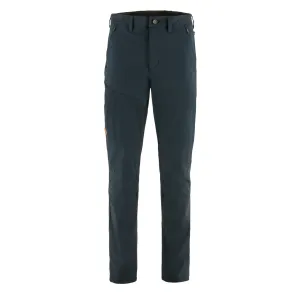 Fjallraven Pantalon de randonnée extensible Abisko Reg Bleu marine foncé
