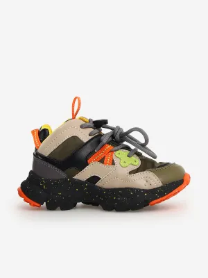 Chaussures de sport multicolores Yamano 3 pour enfants Flower Mountain