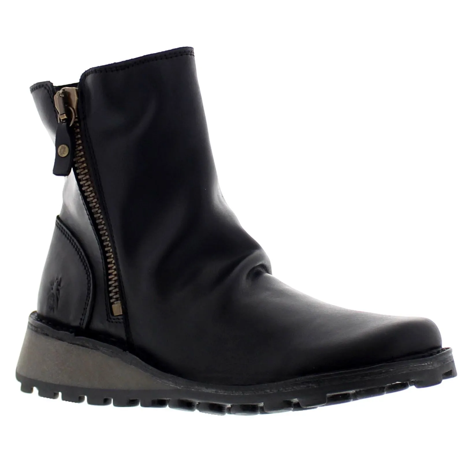 Bottes cheville femme Fly London Mong 944 en cuir