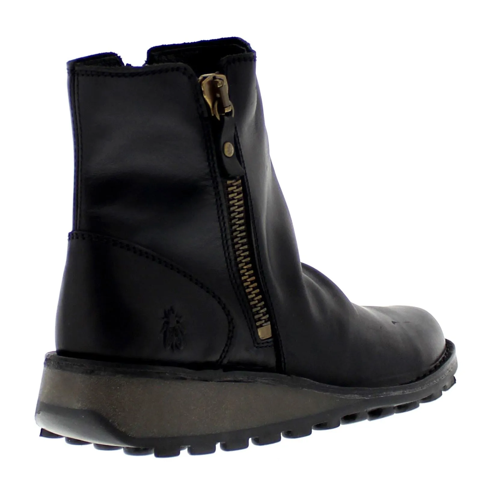 Bottes cheville femme Fly London Mong 944 en cuir