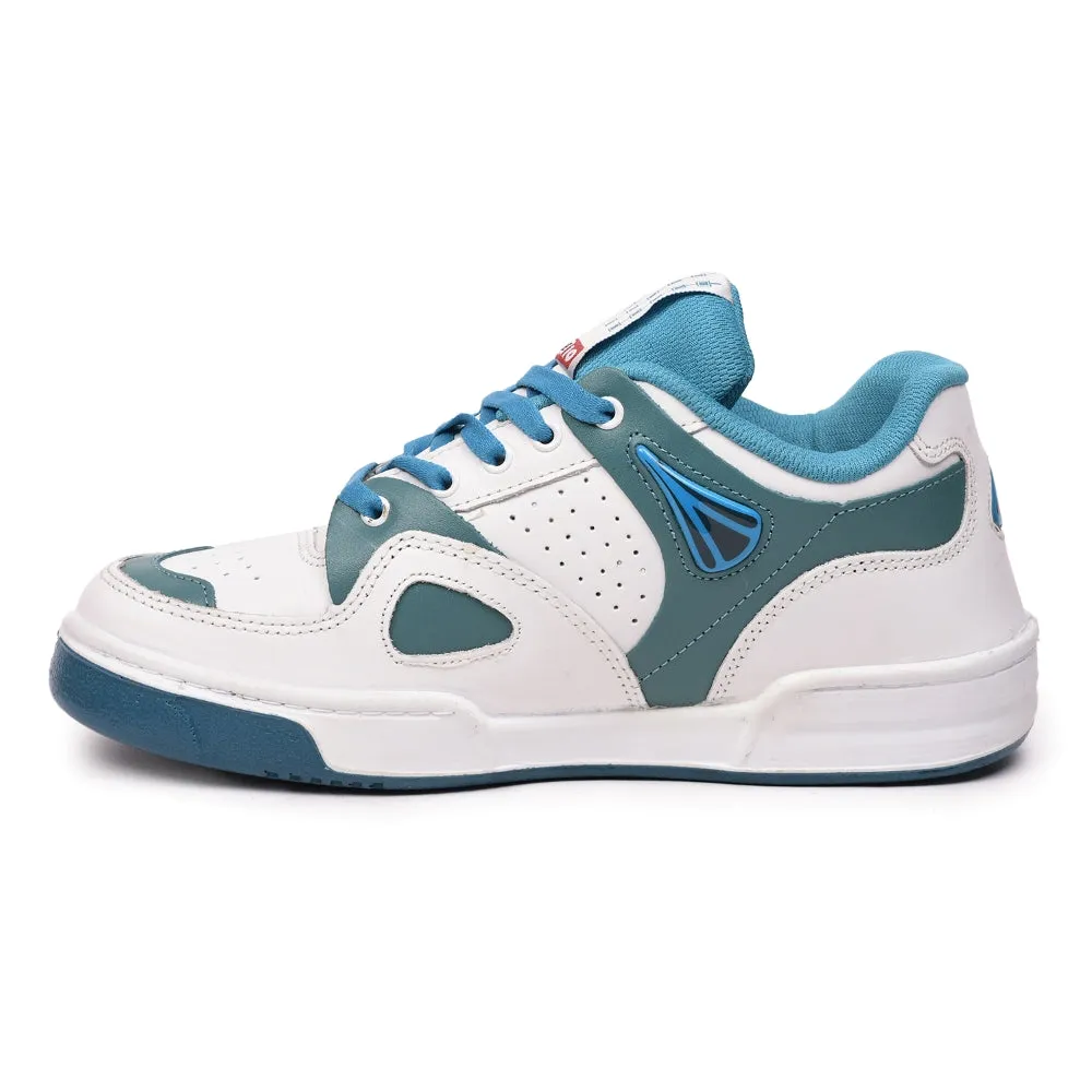 Baskets Casual Force 10 à Lacets Bleues Pour Hommes DUPLAY NOUVEAU Par Liberty