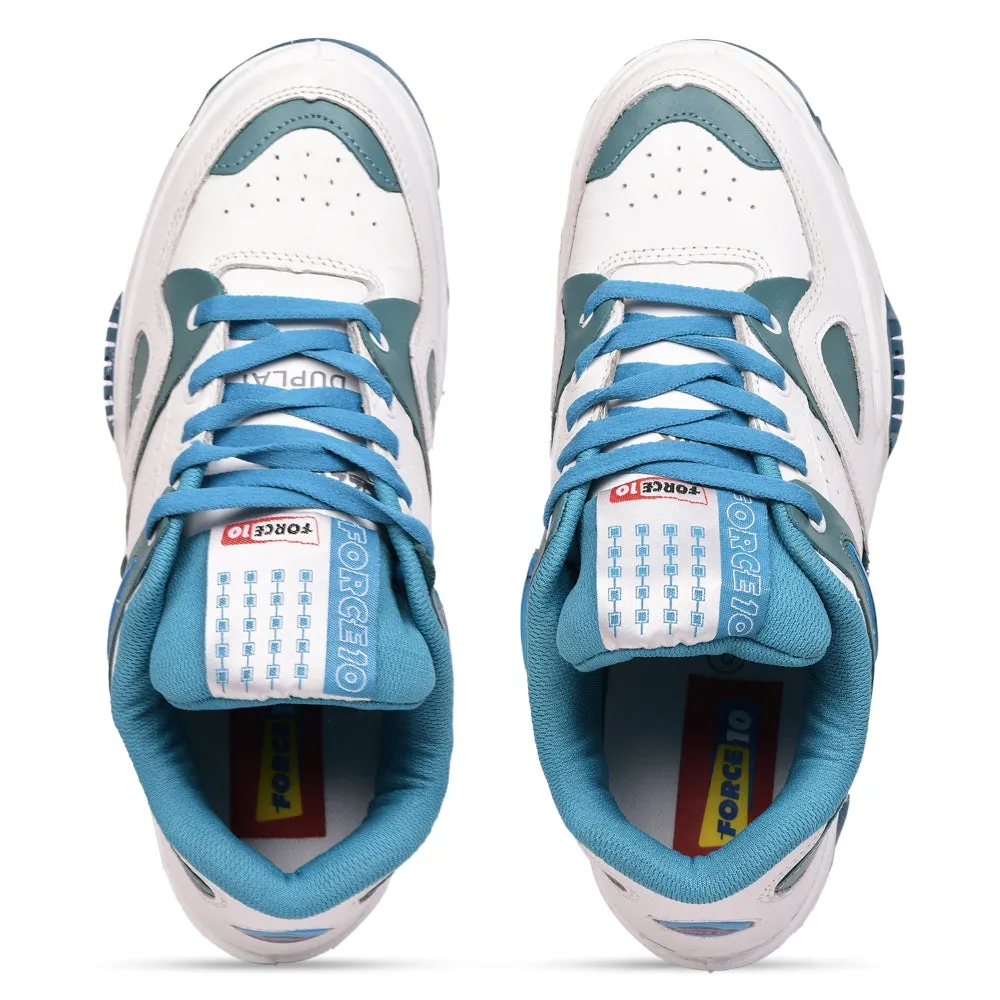 Baskets Casual Force 10 à Lacets Bleues Pour Hommes DUPLAY NOUVEAU Par Liberty