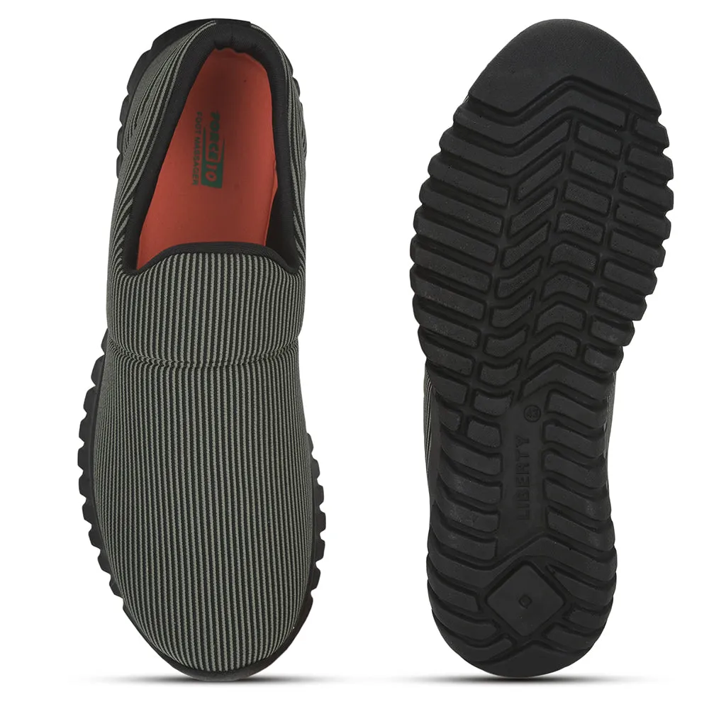 Chaussure décontractée sans laçage Force 10 pour hommes (Olgreen) MONTES-28 par Liberty