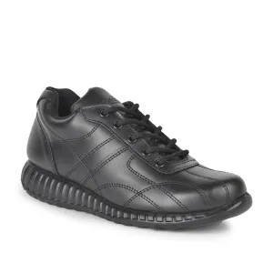 Chaussures décontractées à lacets Force 10 noires pour hommes 9906-05 par Liberty