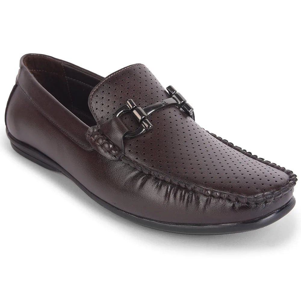 Mocassins Décontractés Fortune Brown Pour Hommes HML-10E Par Liberty