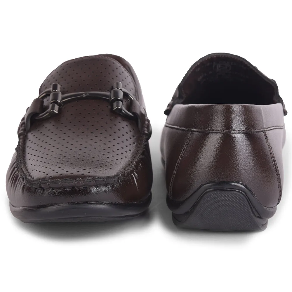 Mocassins Décontractés Fortune Brown Pour Hommes HML-10E Par Liberty