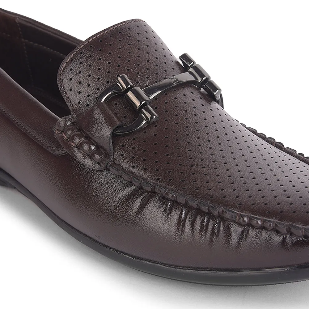 Mocassins Décontractés Fortune Brown Pour Hommes HML-10E Par Liberty