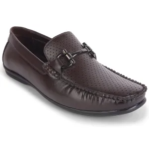 Mocassins Décontractés Fortune Brown Pour Hommes HML-10E Par Liberty