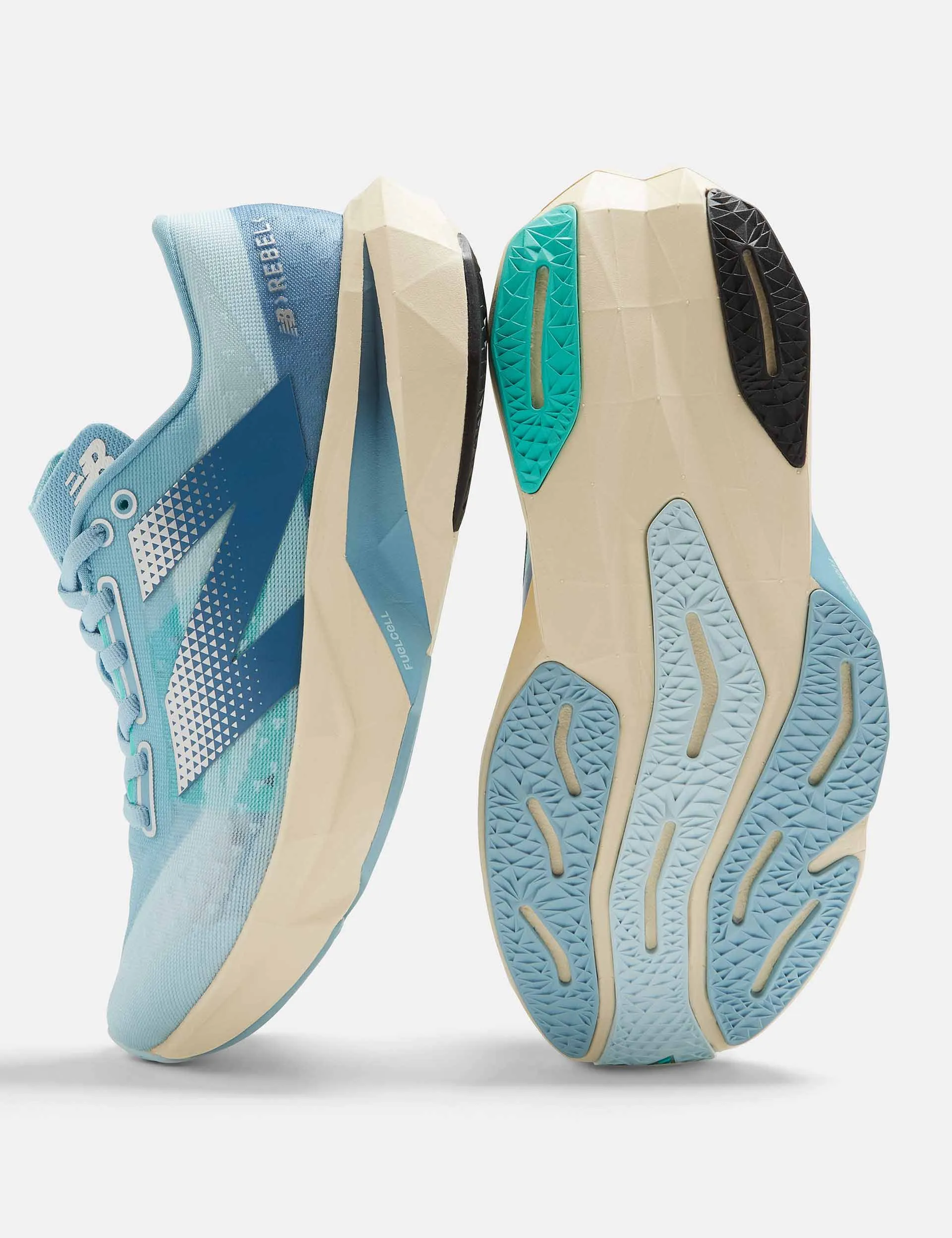 Chaussures FuelCell Rebel v4 - Bleu Carrière