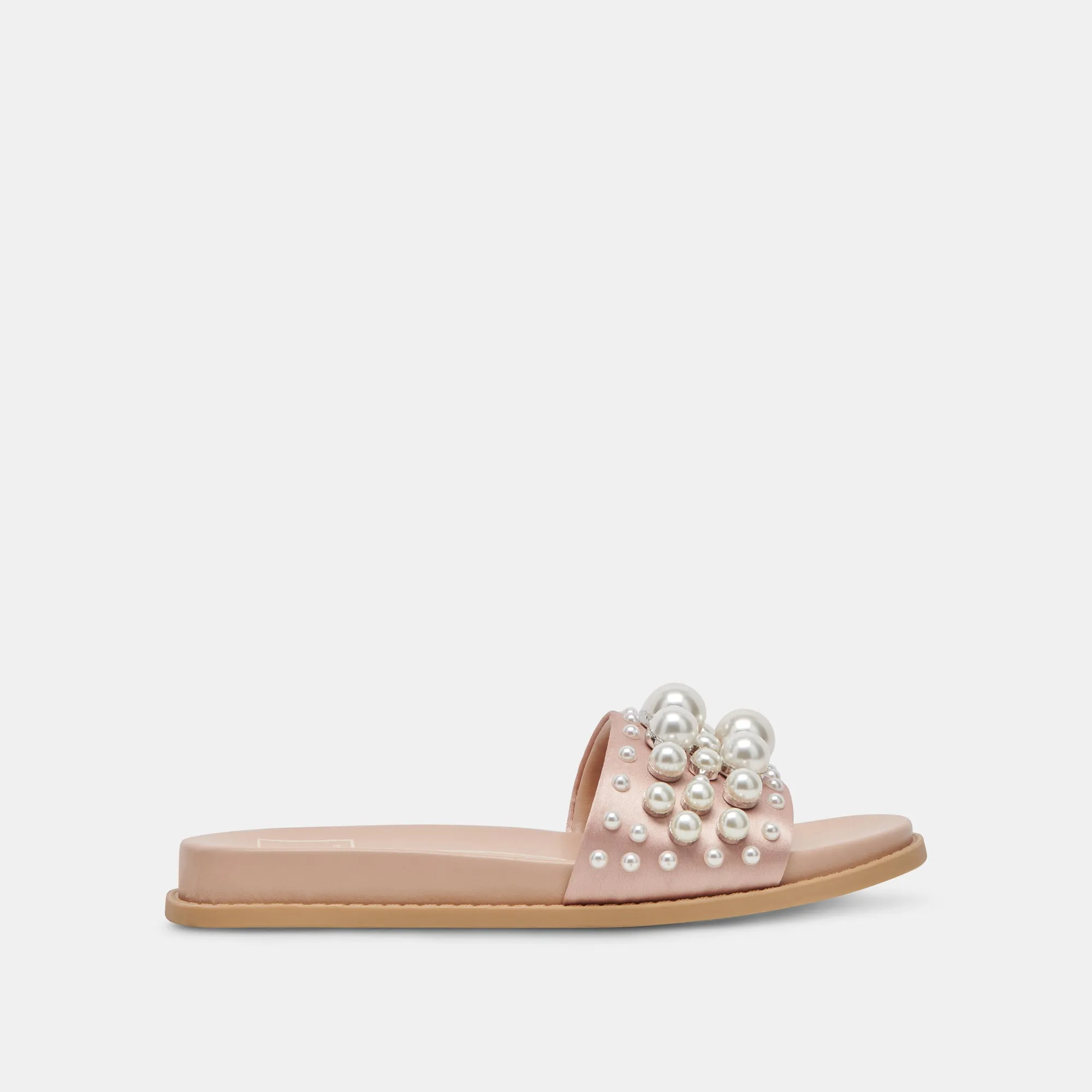 SANDALES GABBI PEARL ROSE NACRÉ PERLES