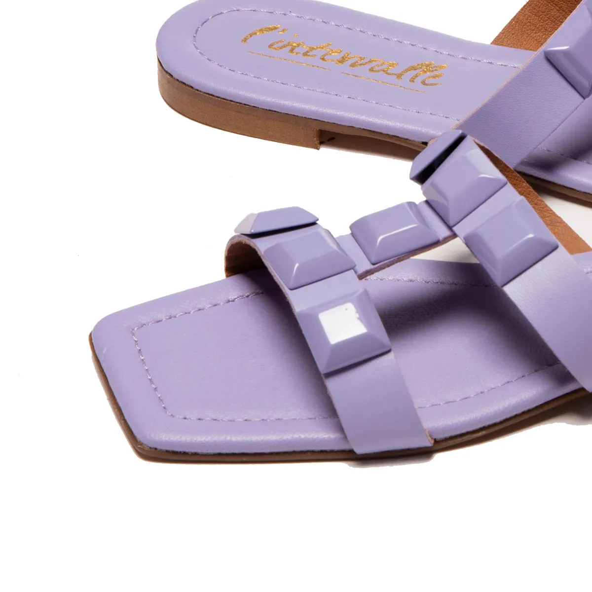 Galia Lilac Cuir