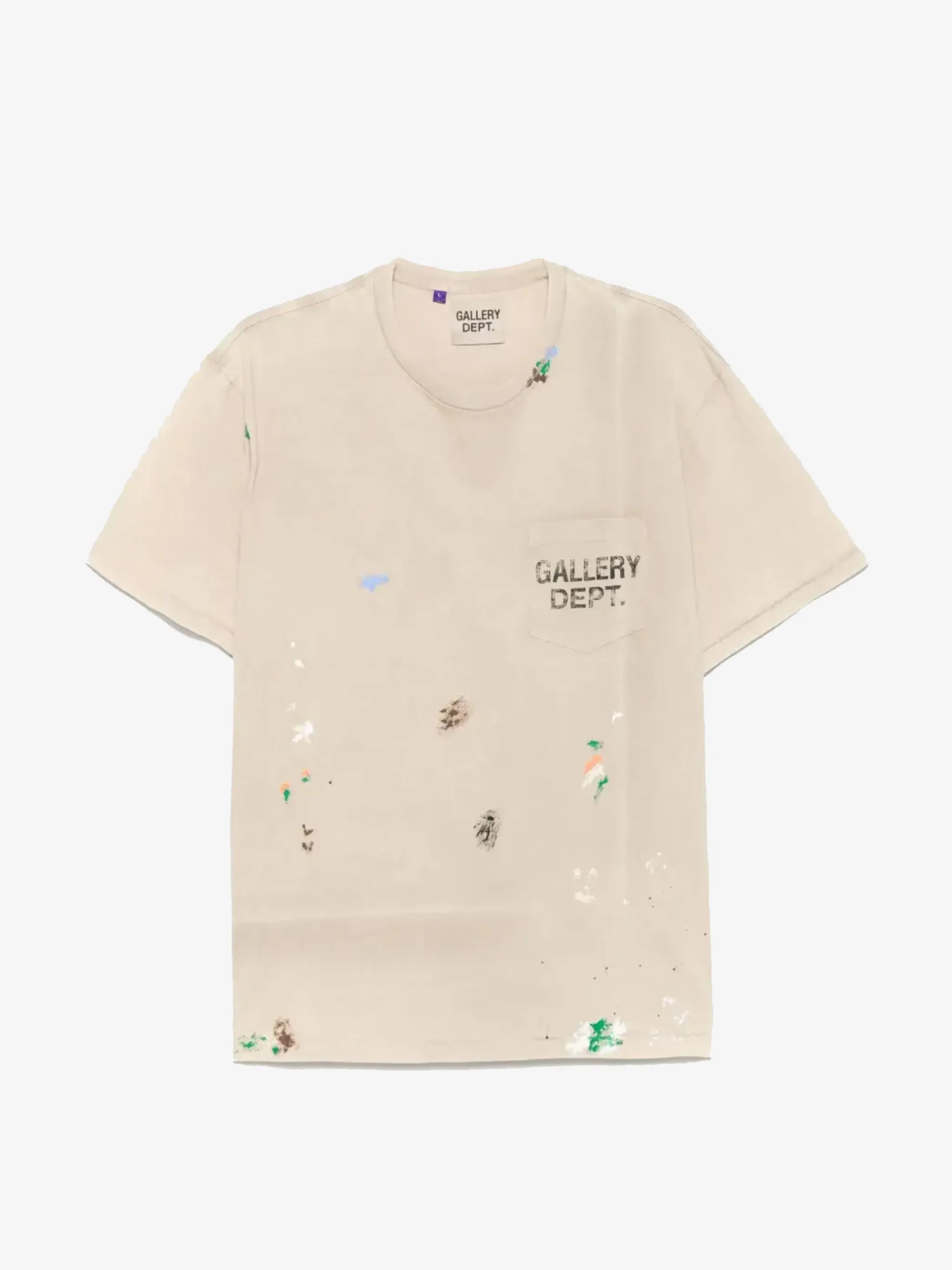 GALLERY DEPT. - T-shirt vintage pour homme avec logo peint - Vêtements_gallery-dept