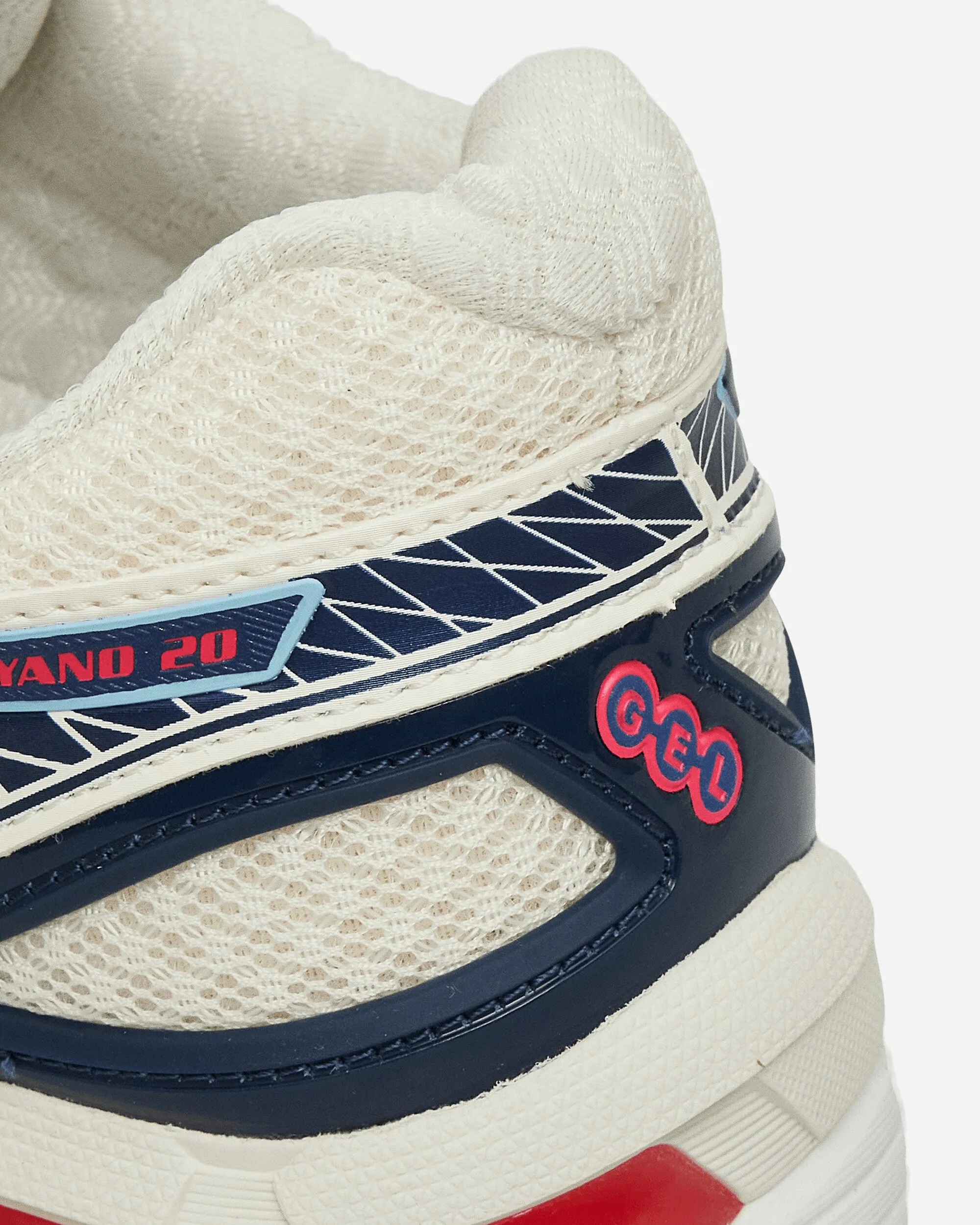 Baskets GEL-Kayano 20 Crème / Bleu Marine