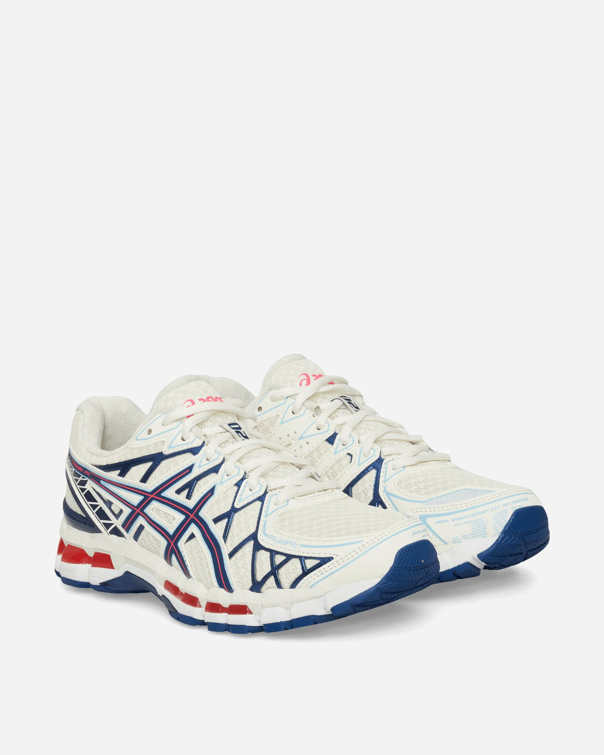 Baskets GEL-Kayano 20 Crème / Bleu Marine
