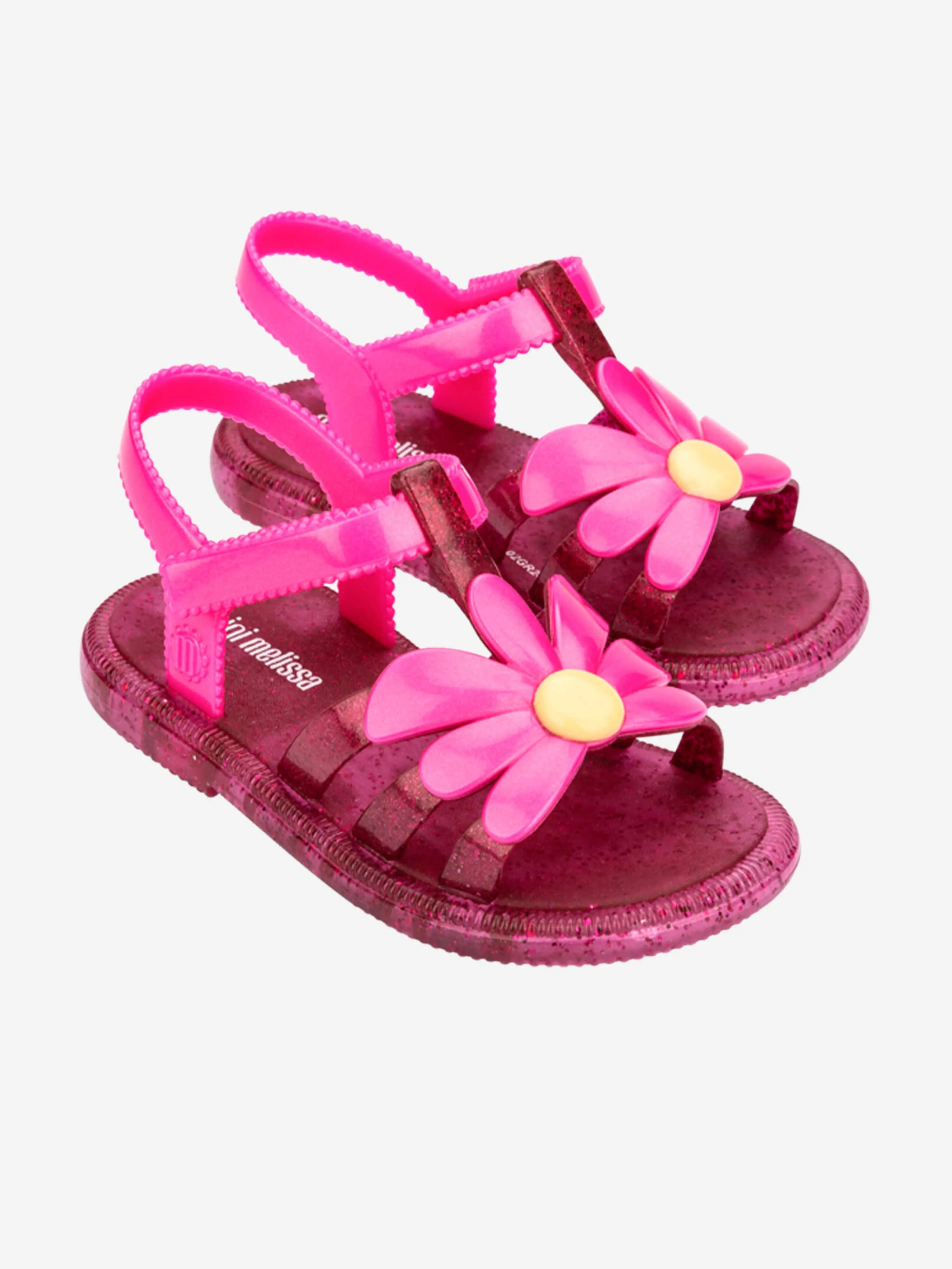 Sandales Hip Florales pour Filles en Rose