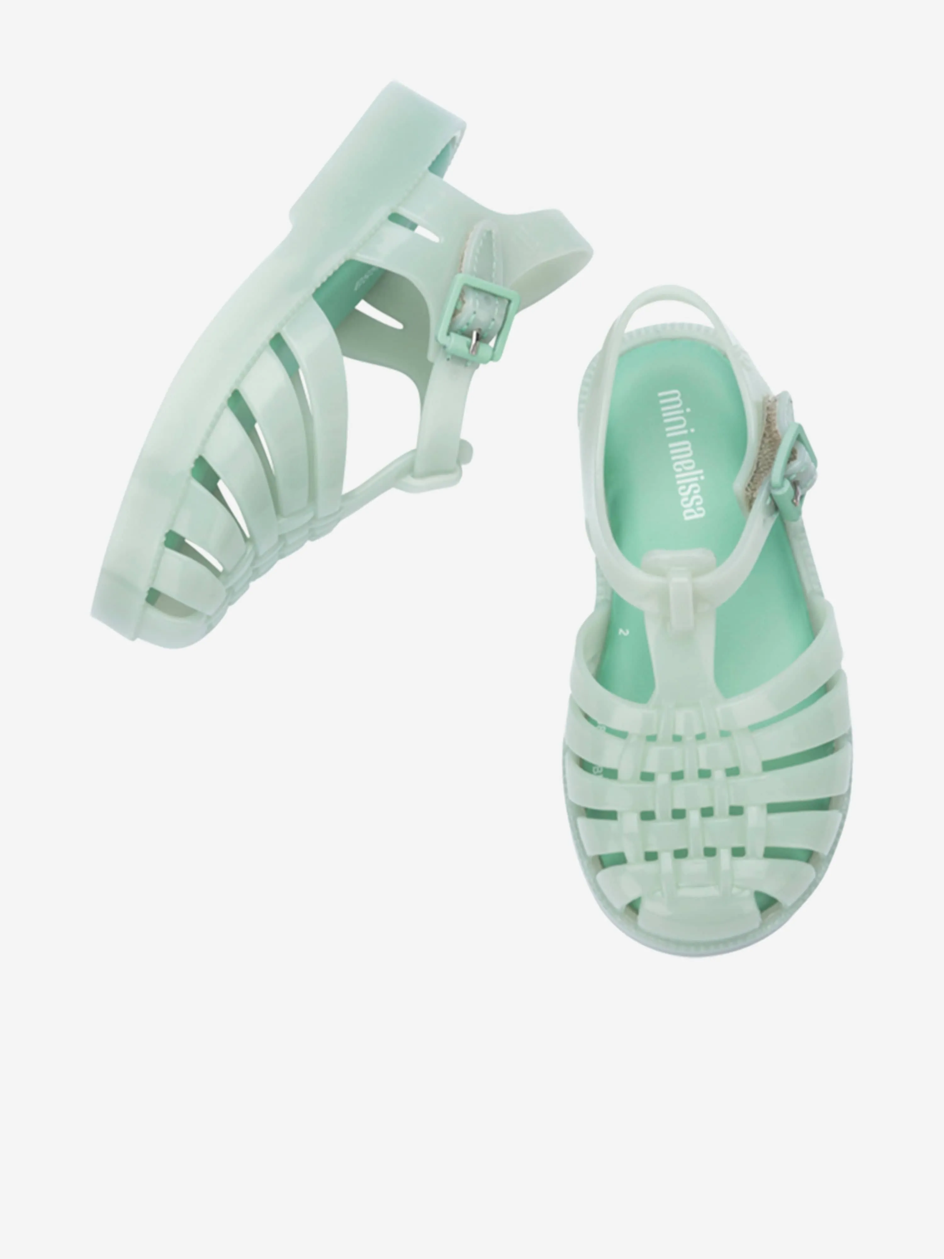 Sandales de possession pour filles en vert