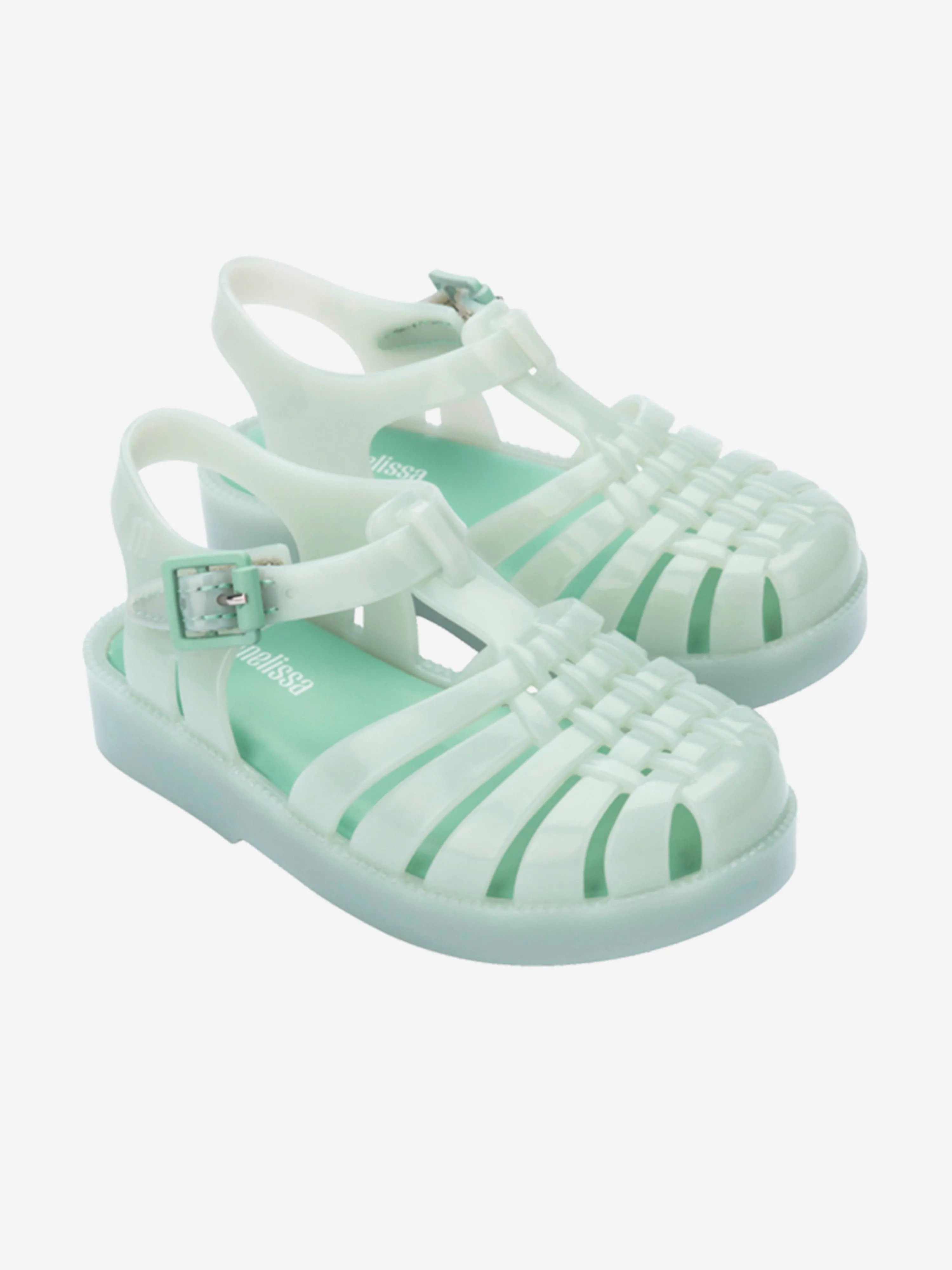 Sandales de possession pour filles en vert