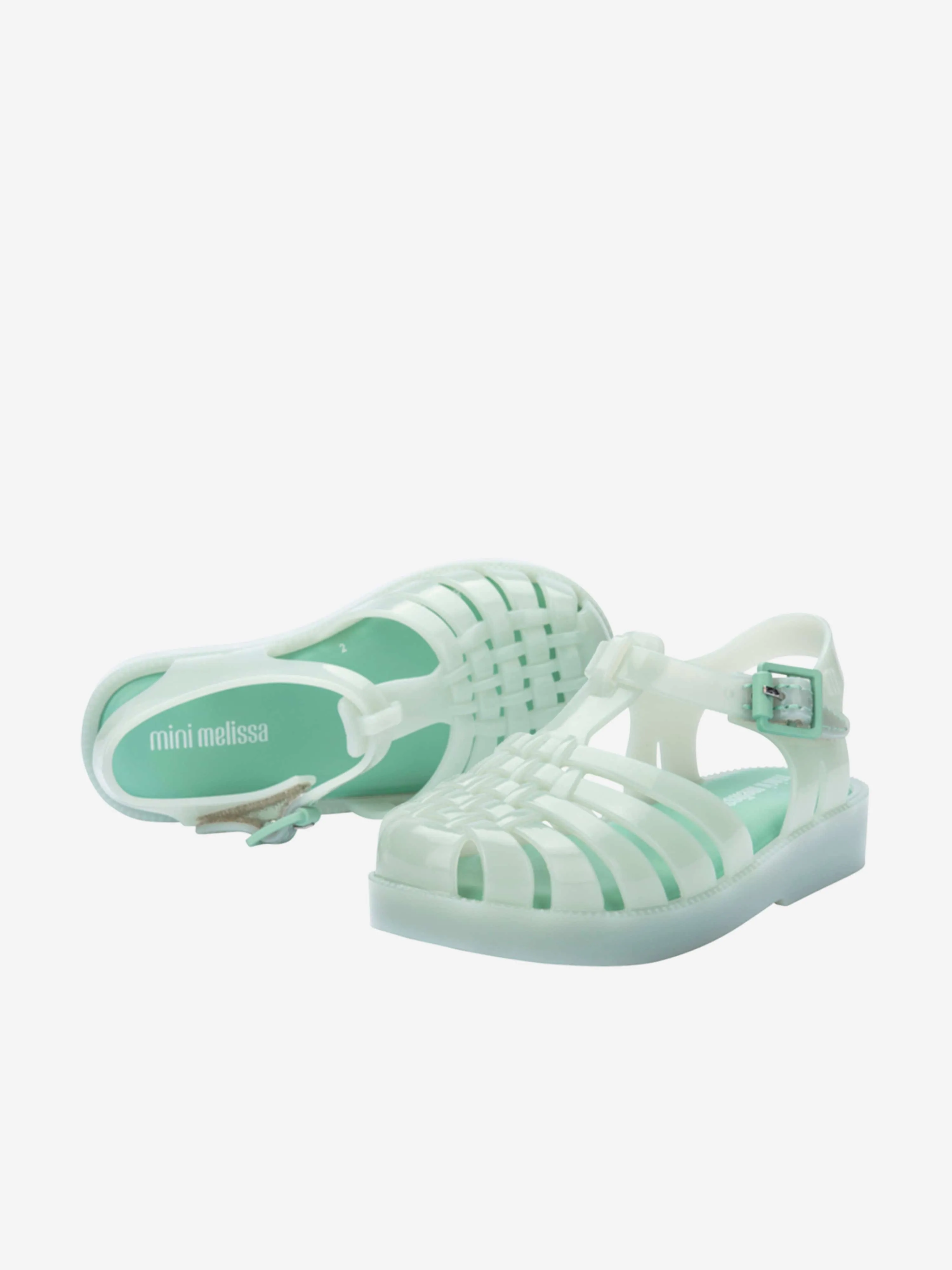 Sandales de possession pour filles en vert