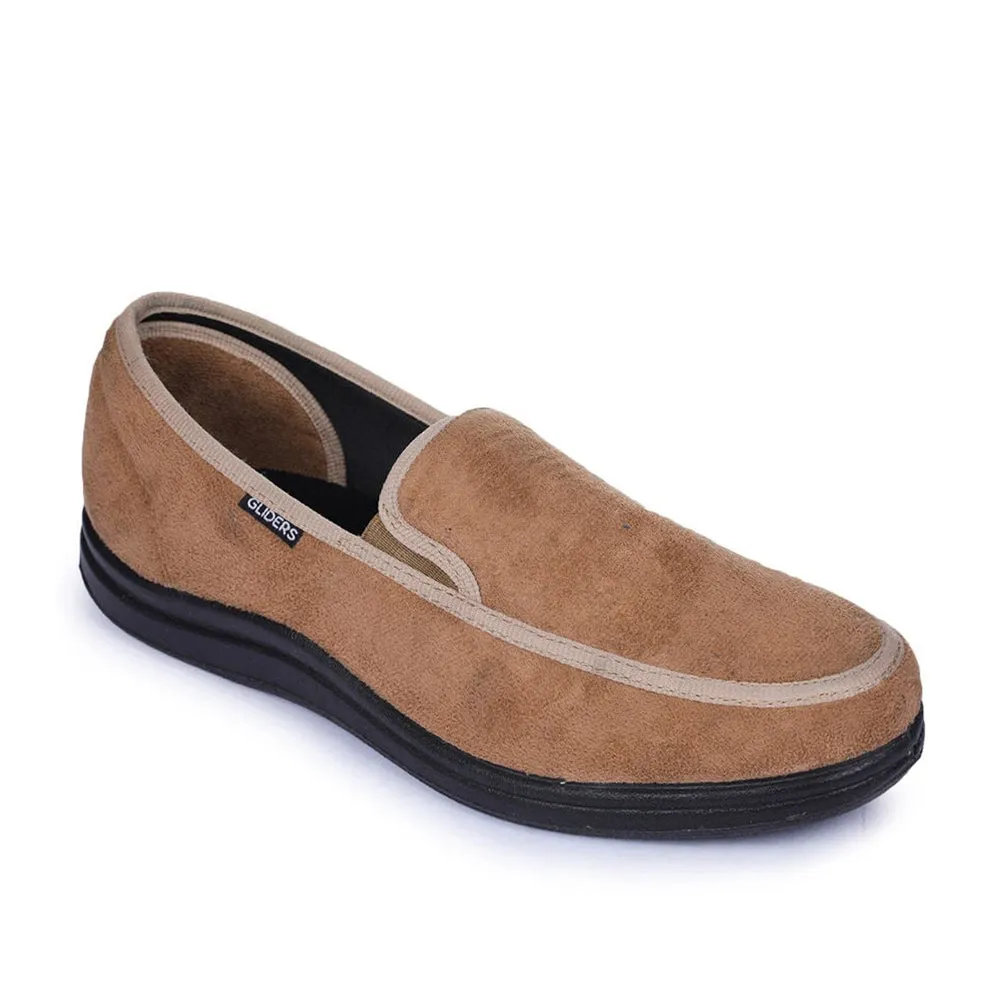 Chaussures bateau décontractées pour hommes Gliders (beige) 3070-65 par Liberty